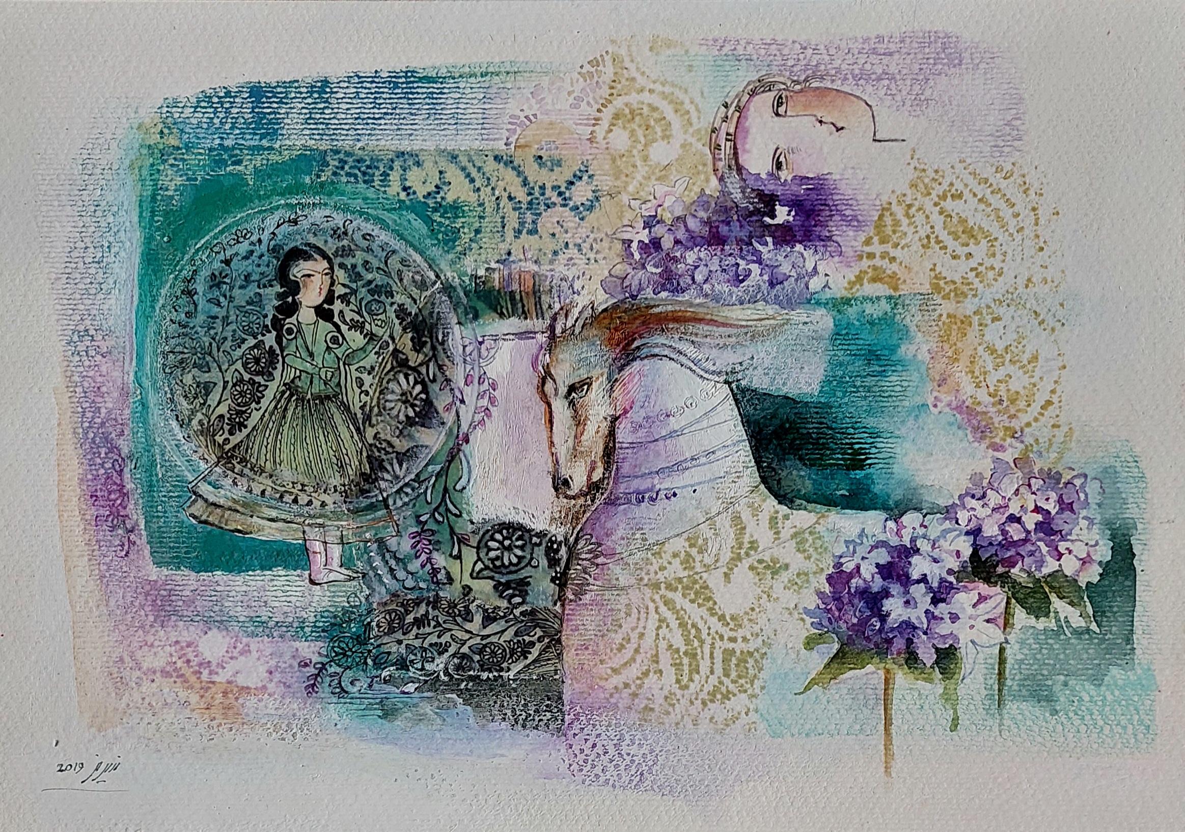 Artwork Five by Nasrin Mahmoodi Nobar Artwork Five by Nasrin Mahmoodi Nobar