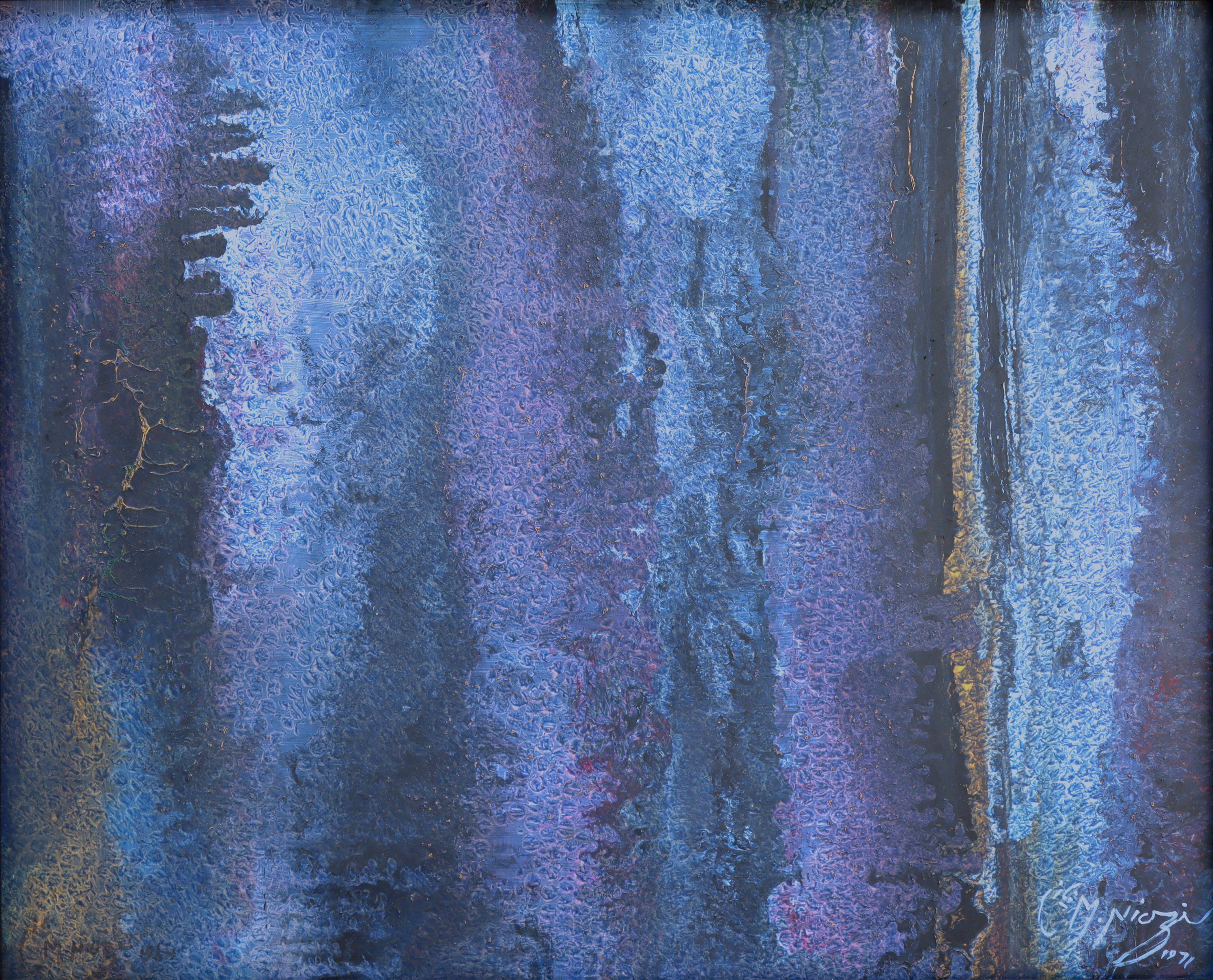 اثر بدون عنوان از منوچهر نیازی اثر بدون عنوان از منوچهر نیازی