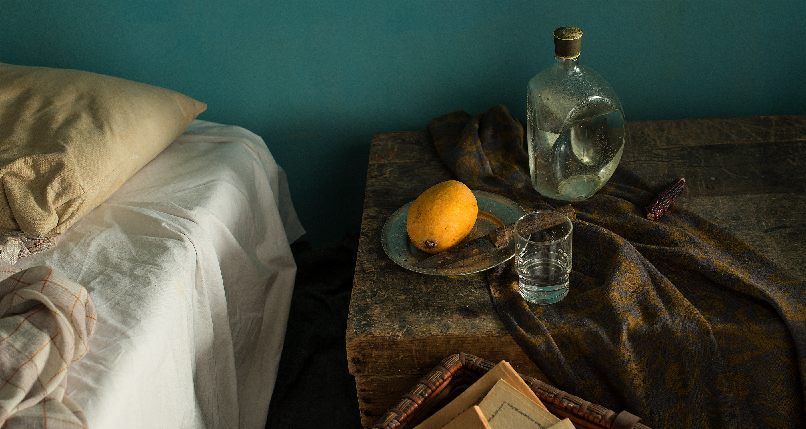 Artwork Blue Mango by Mehrdad Emrani Artwork Blue Mango by Mehrdad Emrani