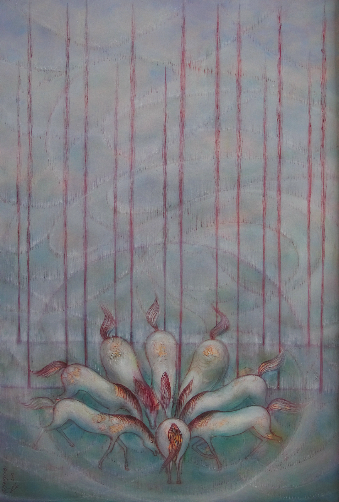 Artwork Untitled by Hossein Mahjoobi Artwork Untitled by Hossein Mahjoobi