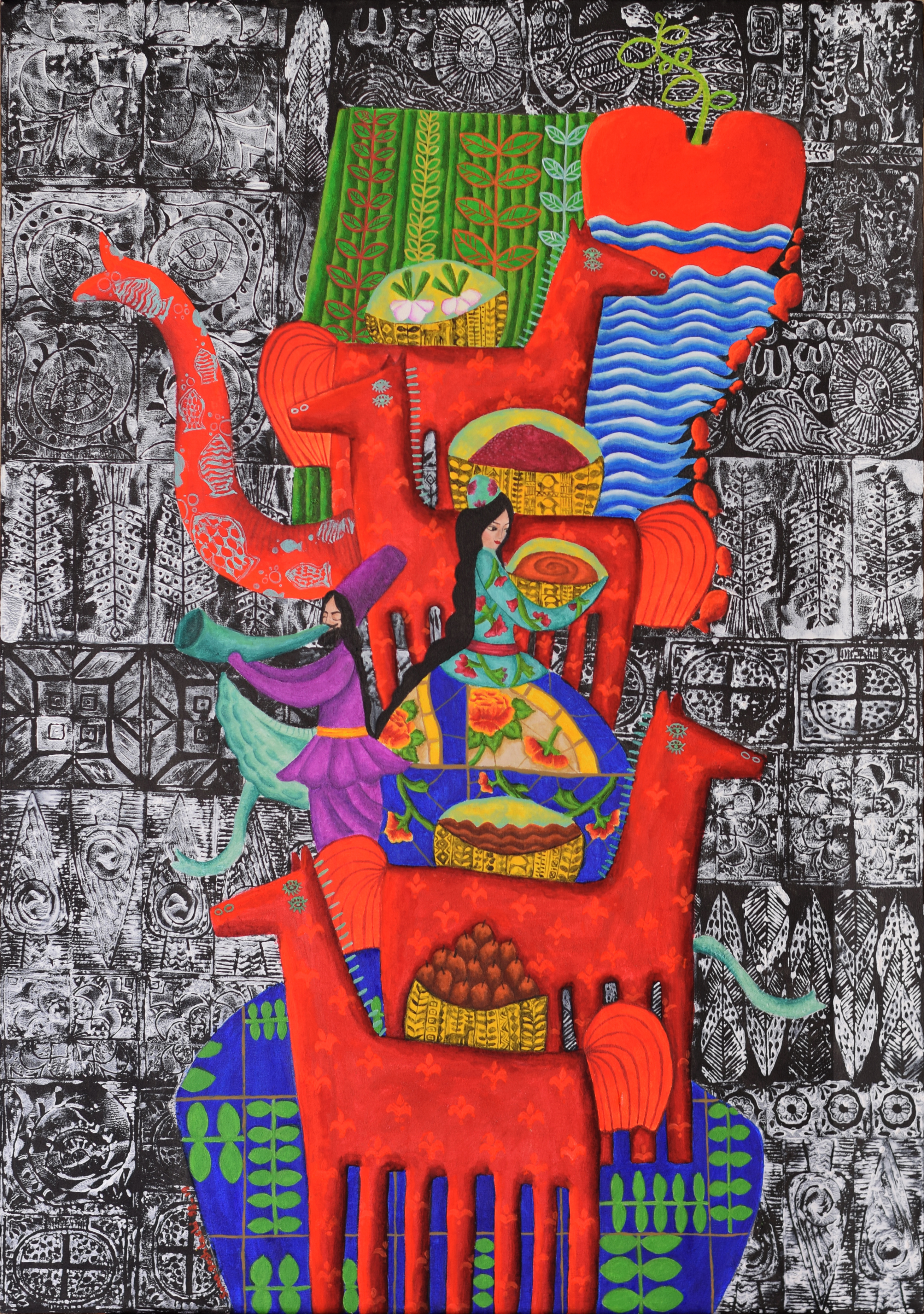 Artwork new Year by sona goshtasbi Artwork new Year by sona goshtasbi