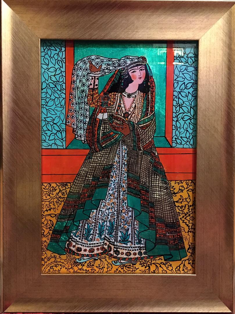 Artwork Qanat girl by FATEMEH CHAVOSHI NASAB Artwork Qanat girl by FATEMEH CHAVOSHI NASAB