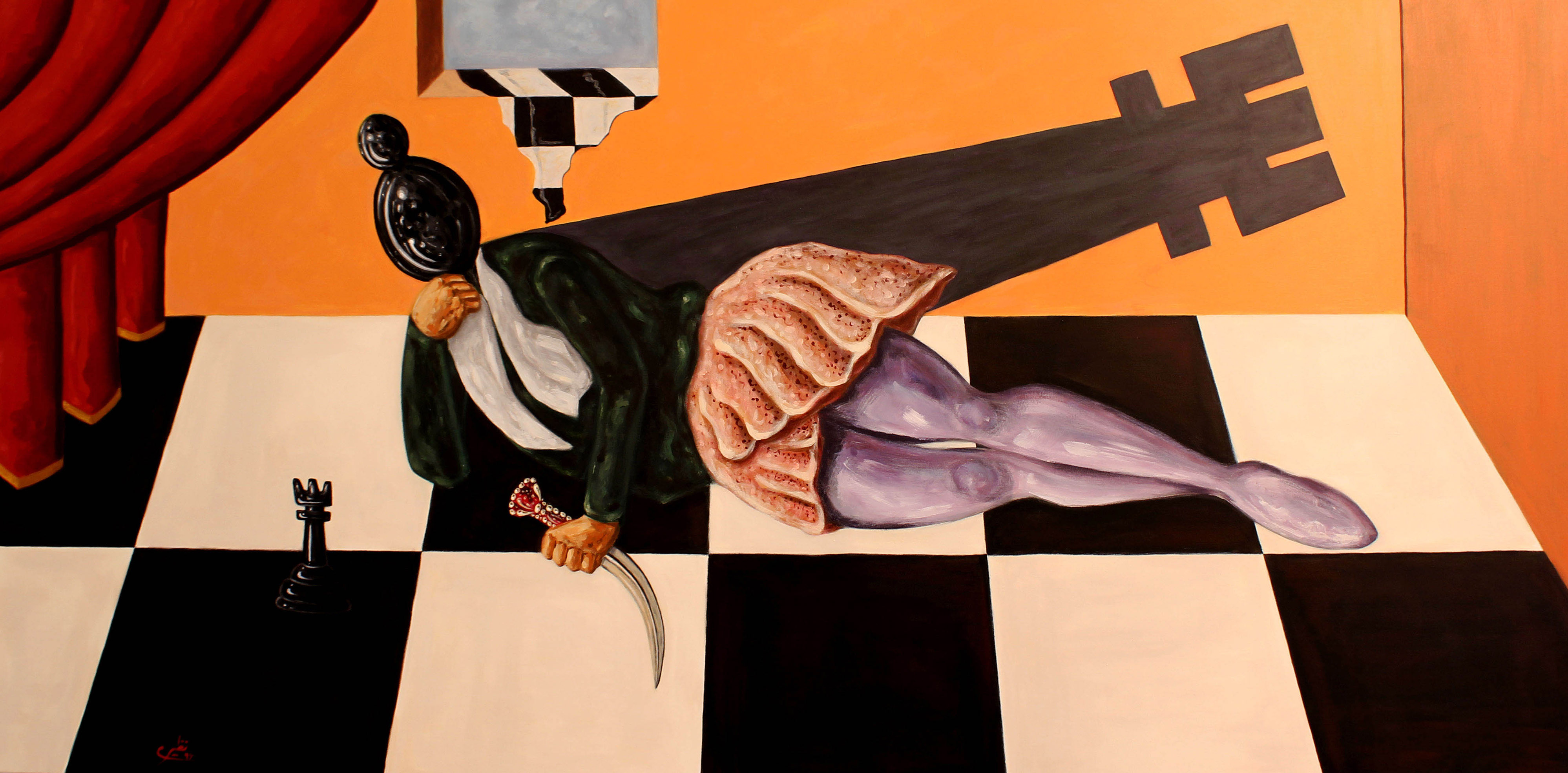 Artwork Anachronism one by Sina Naziri Artwork Anachronism one by Sina Naziri