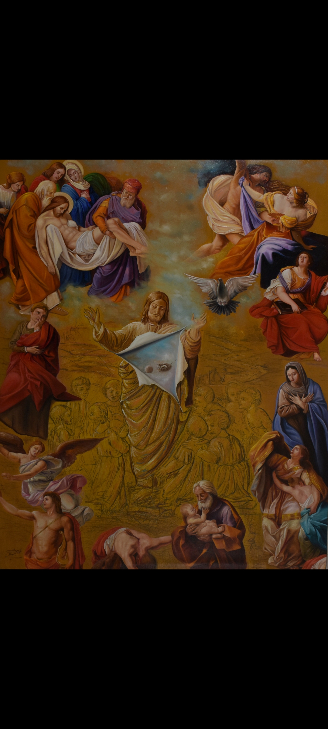 اثر دایره تکامل 7 سال2020 از جواد بیاد اثر دایره تکامل 7 سال2020 از جواد بیاد