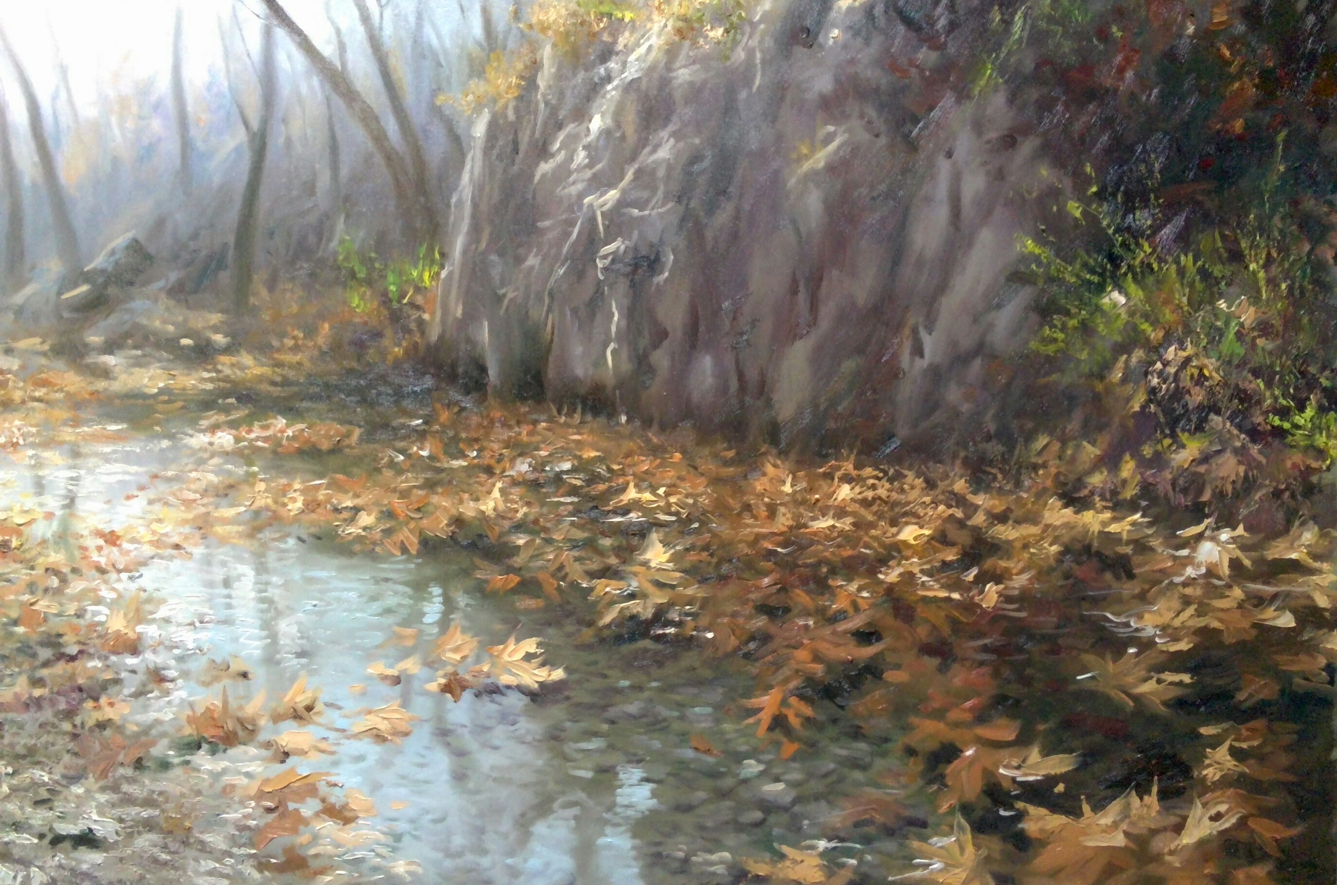 Artwork The Fall Leaves by Faramarz Mokhtarpour Artwork The Fall Leaves by Faramarz Mokhtarpour