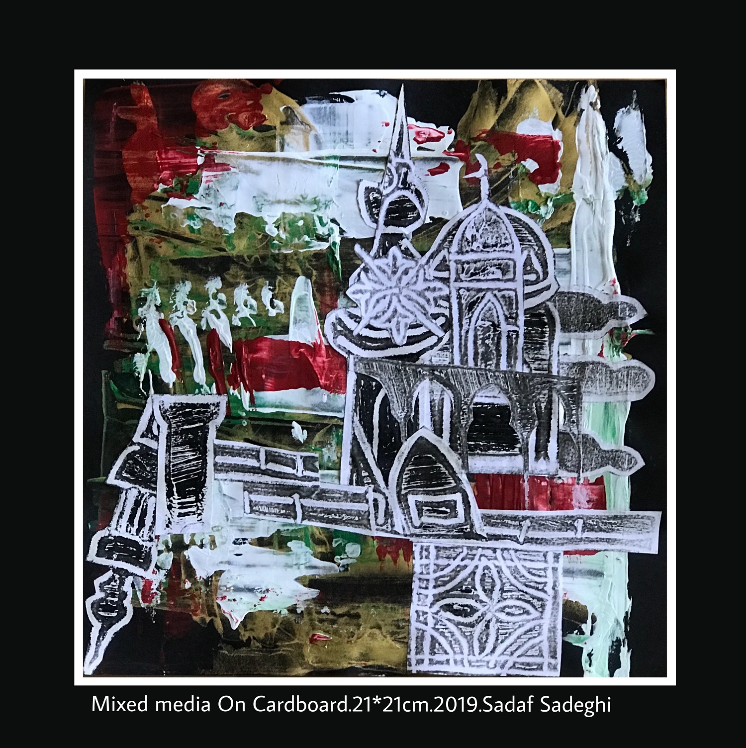 Artwork war without peace 1 by Sadaf Sadeghi Artwork war without peace 1 by Sadaf Sadeghi