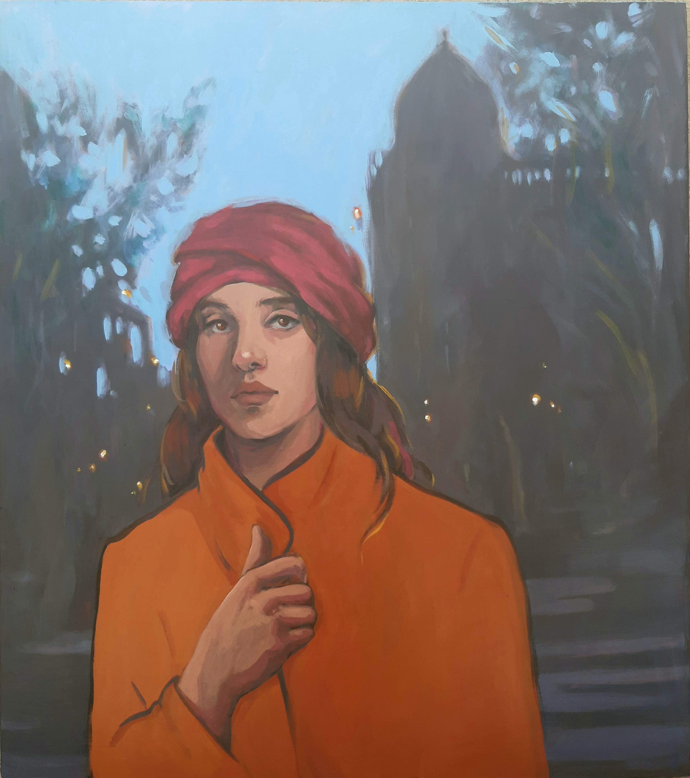 Artwork HassanAbad Square by Mozhgan Madani Artwork HassanAbad Square by Mozhgan Madani