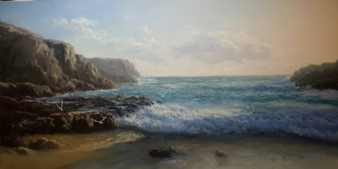 اثر امواج روی ساحل از فرامرز مختارپور اثر امواج روی ساحل از فرامرز مختارپور