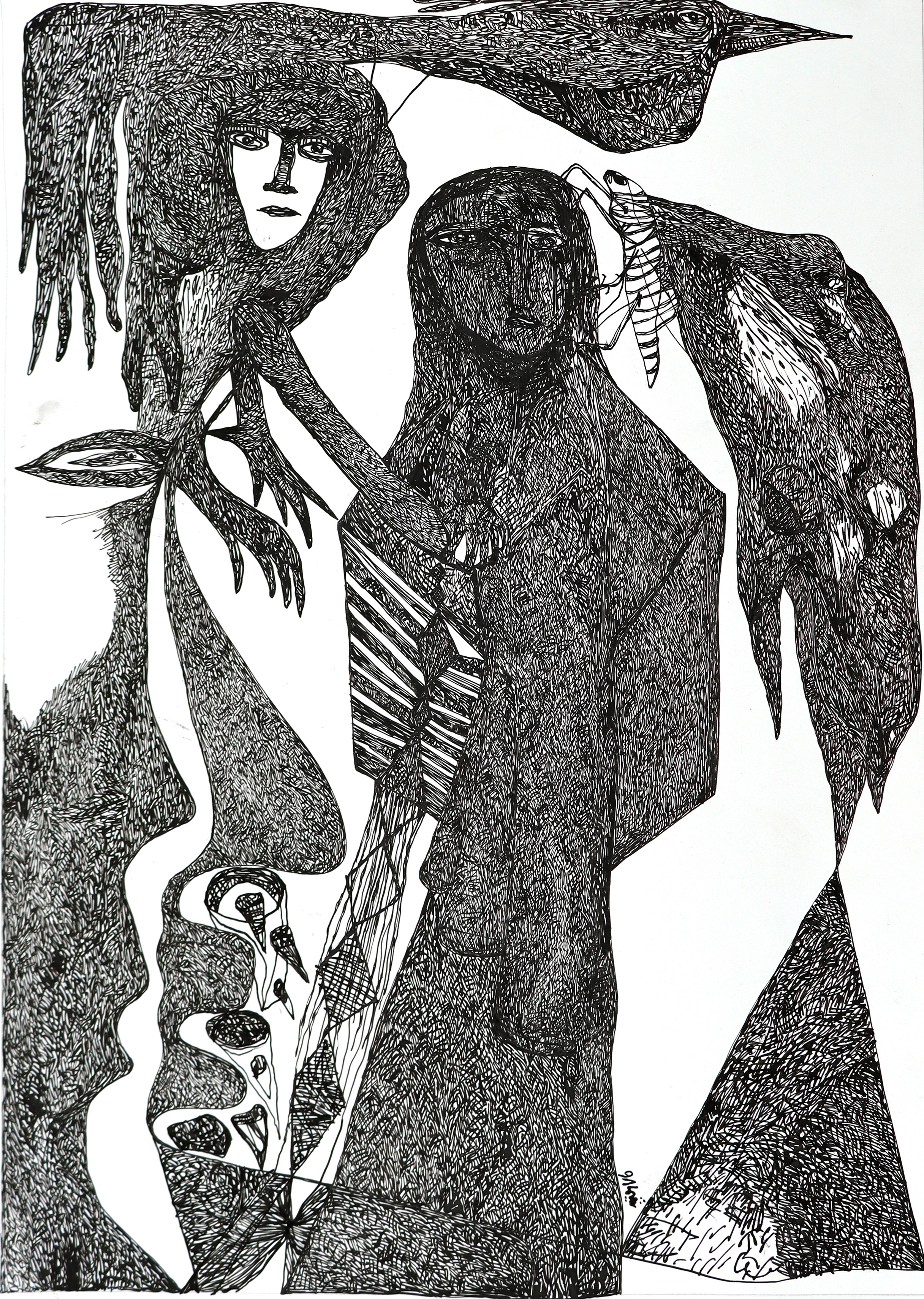 اثر بدون عنوان از شیما خضری اثر بدون عنوان از شیما خضری