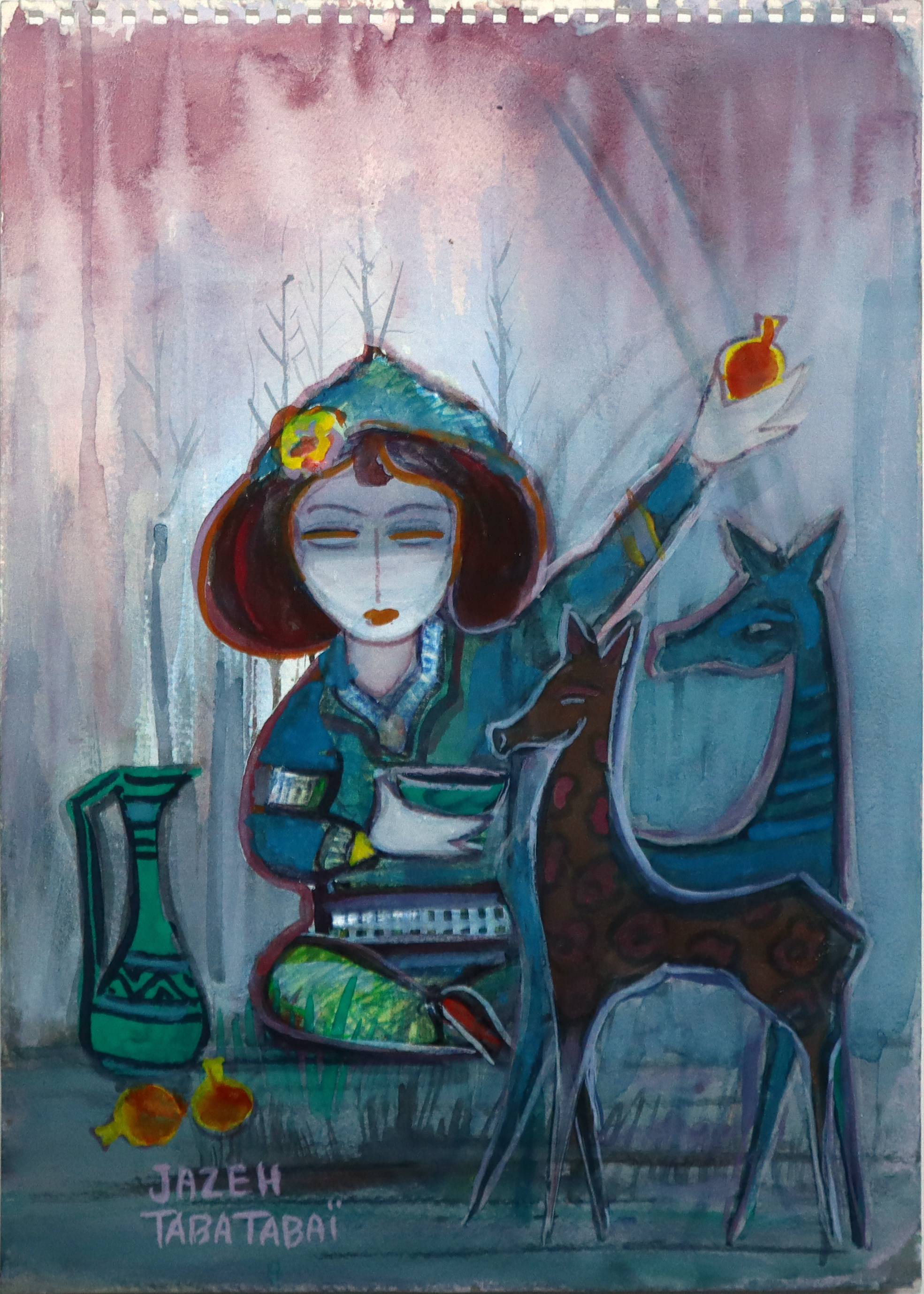 اثر بدون عنوان از ژازه تباتبایی اثر بدون عنوان از ژازه تباتبایی