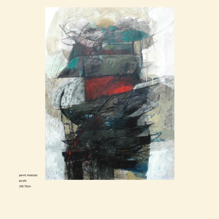 Artwork Untitled three by Parviz Moazzez Artwork Untitled three by Parviz Moazzez