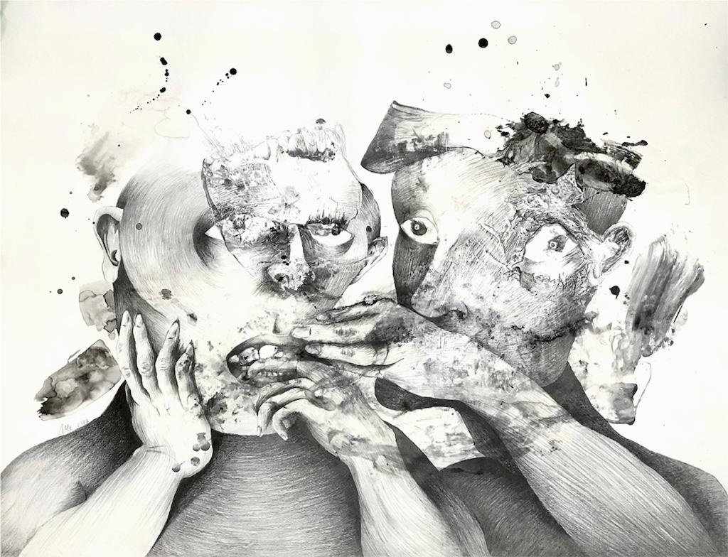 اثر بدون عنوان از مینو کیانی اثر بدون عنوان از مینو کیانی