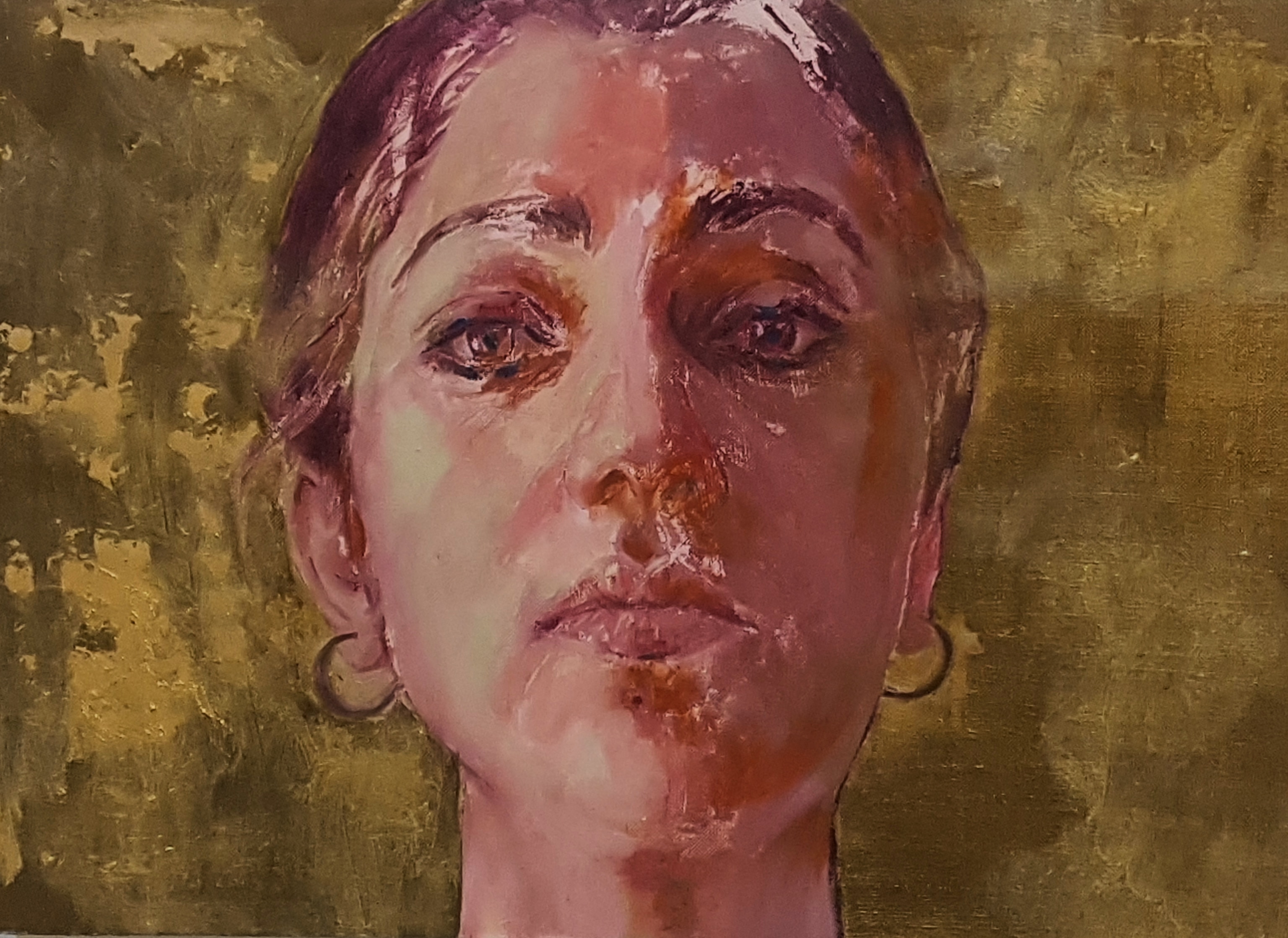 Artwork Face to face ,No 2 by hadis alipour Artwork Face to face ,No 2 by hadis alipour