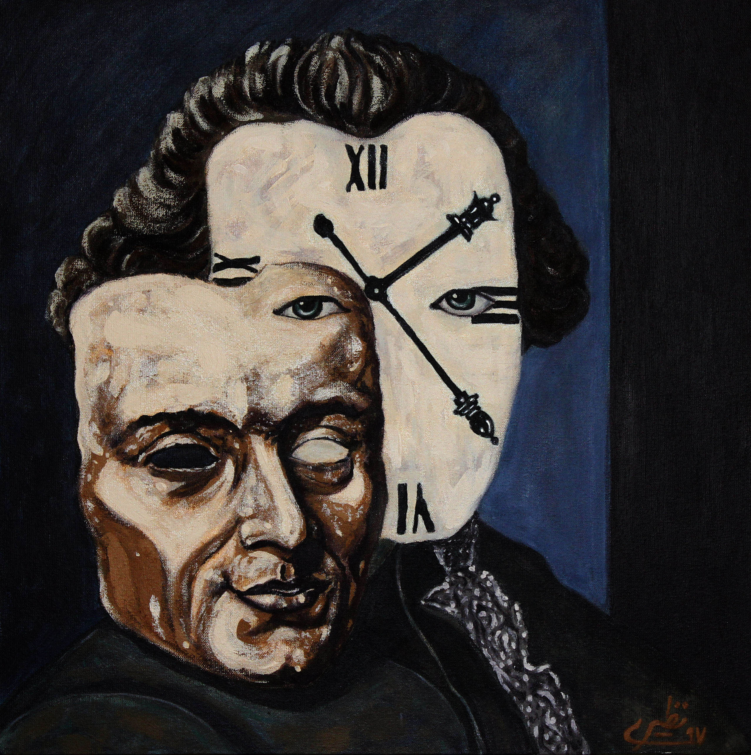 Artwork face to face with philosophers -Kant by Sina Naziri Artwork face to face with philosophers -Kant by Sina Naziri