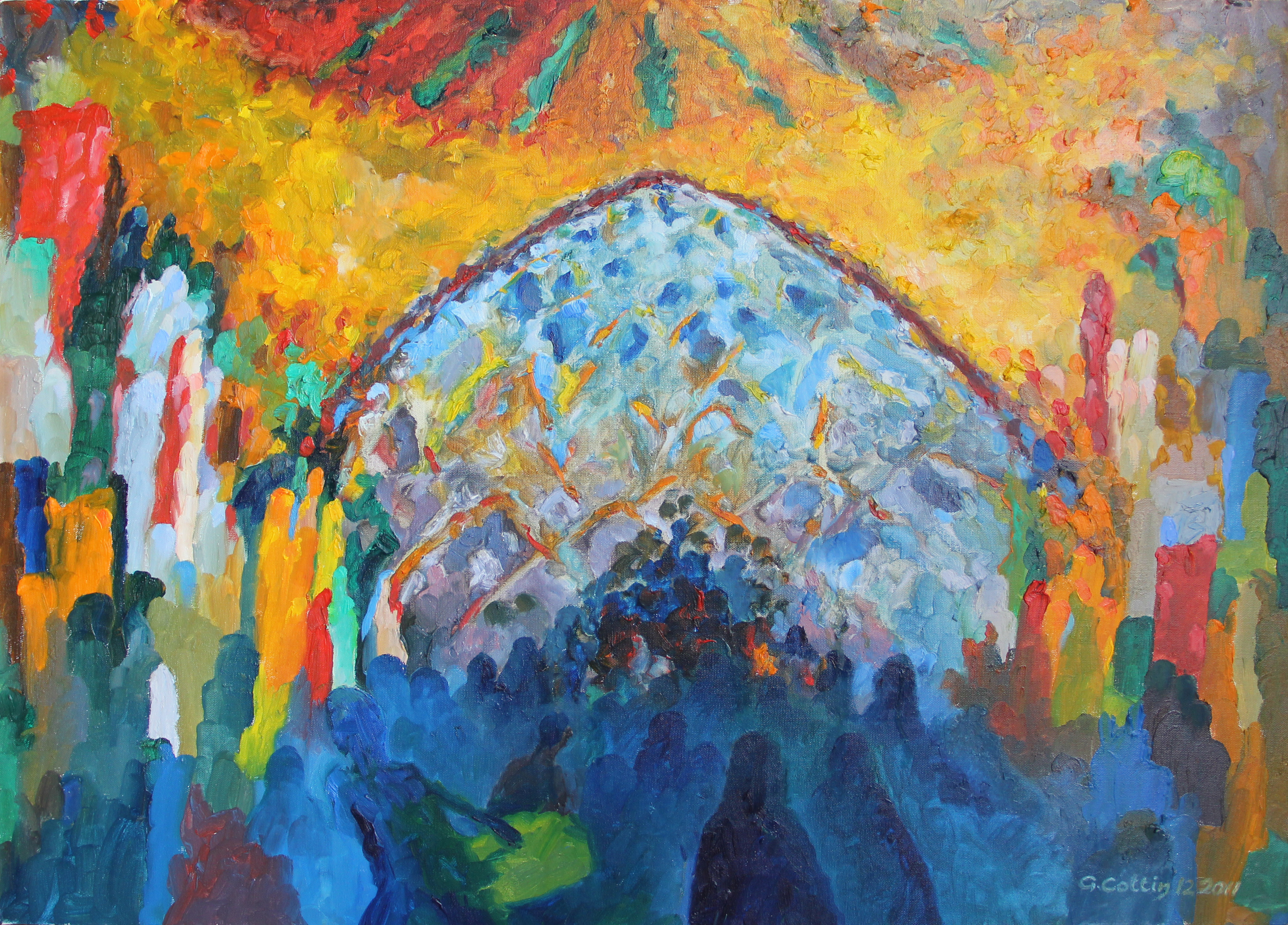 اثر رنگ بازار از Gérard Cottin اثر رنگ بازار از Gérard Cottin