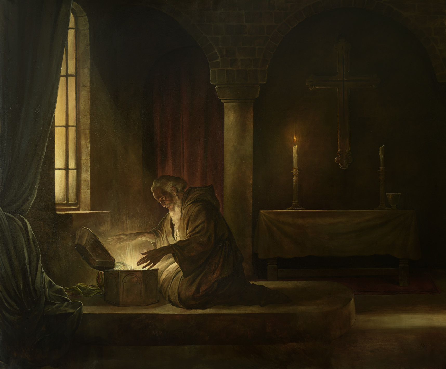 Artwork Raheb Monastery by Hasan roholamin Artwork Raheb Monastery by Hasan roholamin