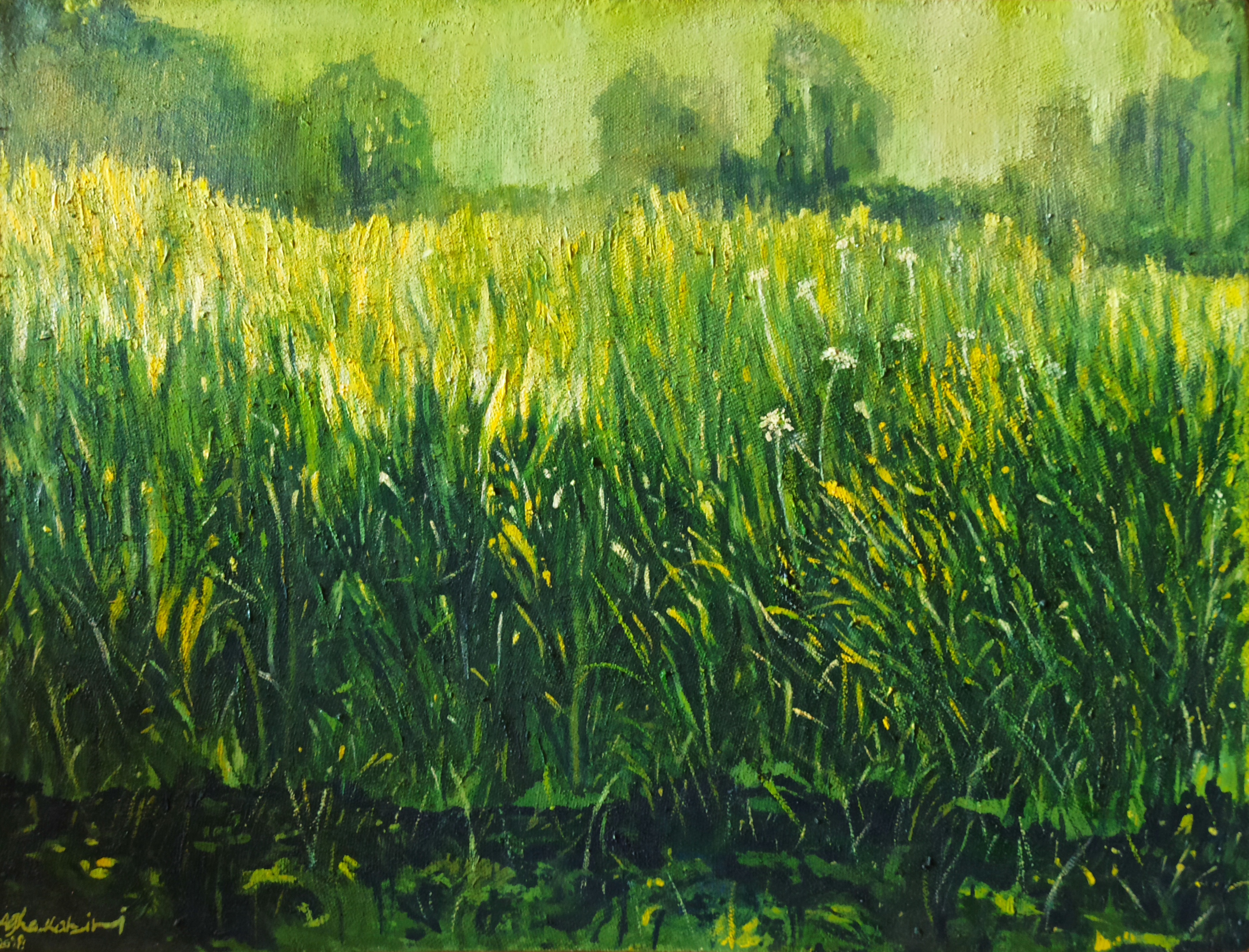 اثر درختها از فاطمه آقاکبیری اثر درختها از فاطمه آقاکبیری