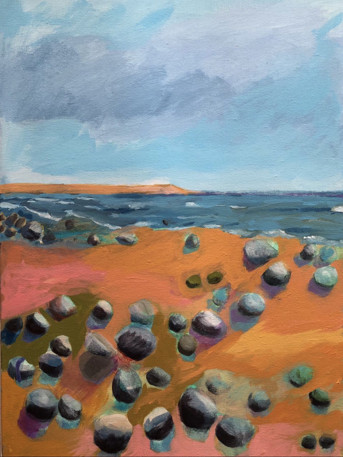 اثر ساحل رامسر از سیما امانی اثر ساحل رامسر از سیما امانی