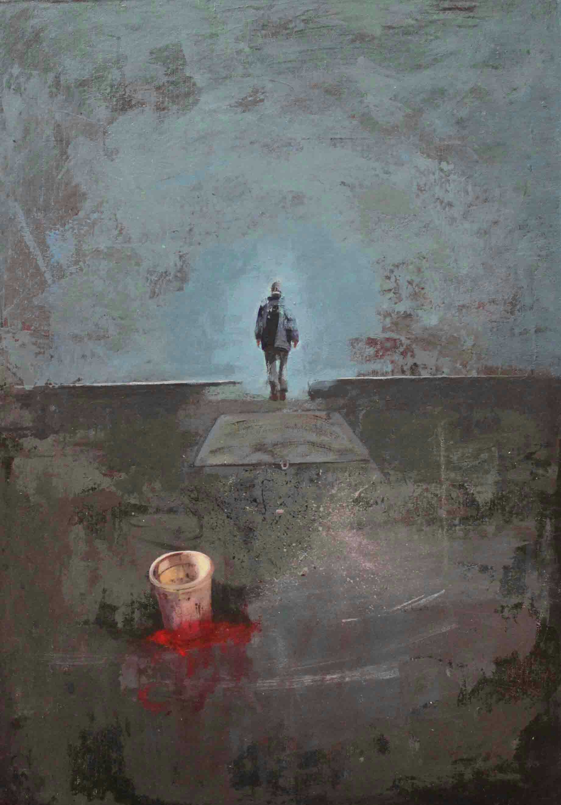 Artwork The road narrows on the left by Mina Ghahremani Artwork The road narrows on the left by Mina Ghahremani