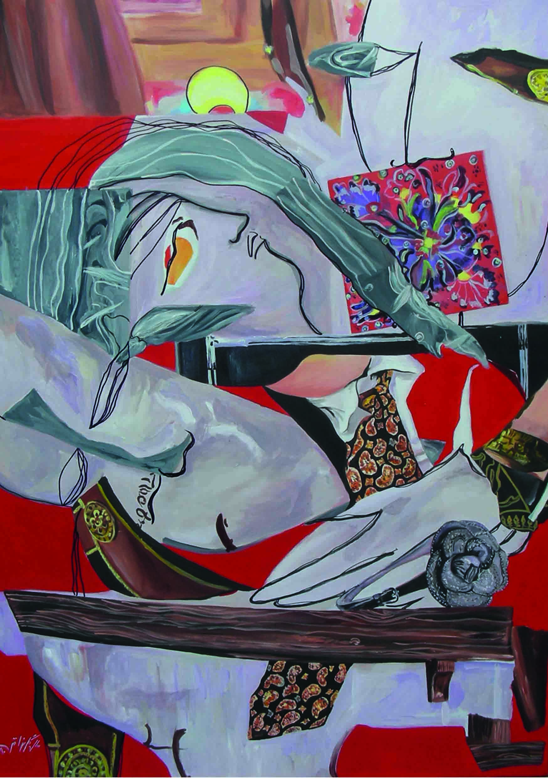 اثر از مجموعه " لایه های متضاد" از سالومه گل نراقی اثر از مجموعه " لایه های متضاد" از سالومه گل نراقی