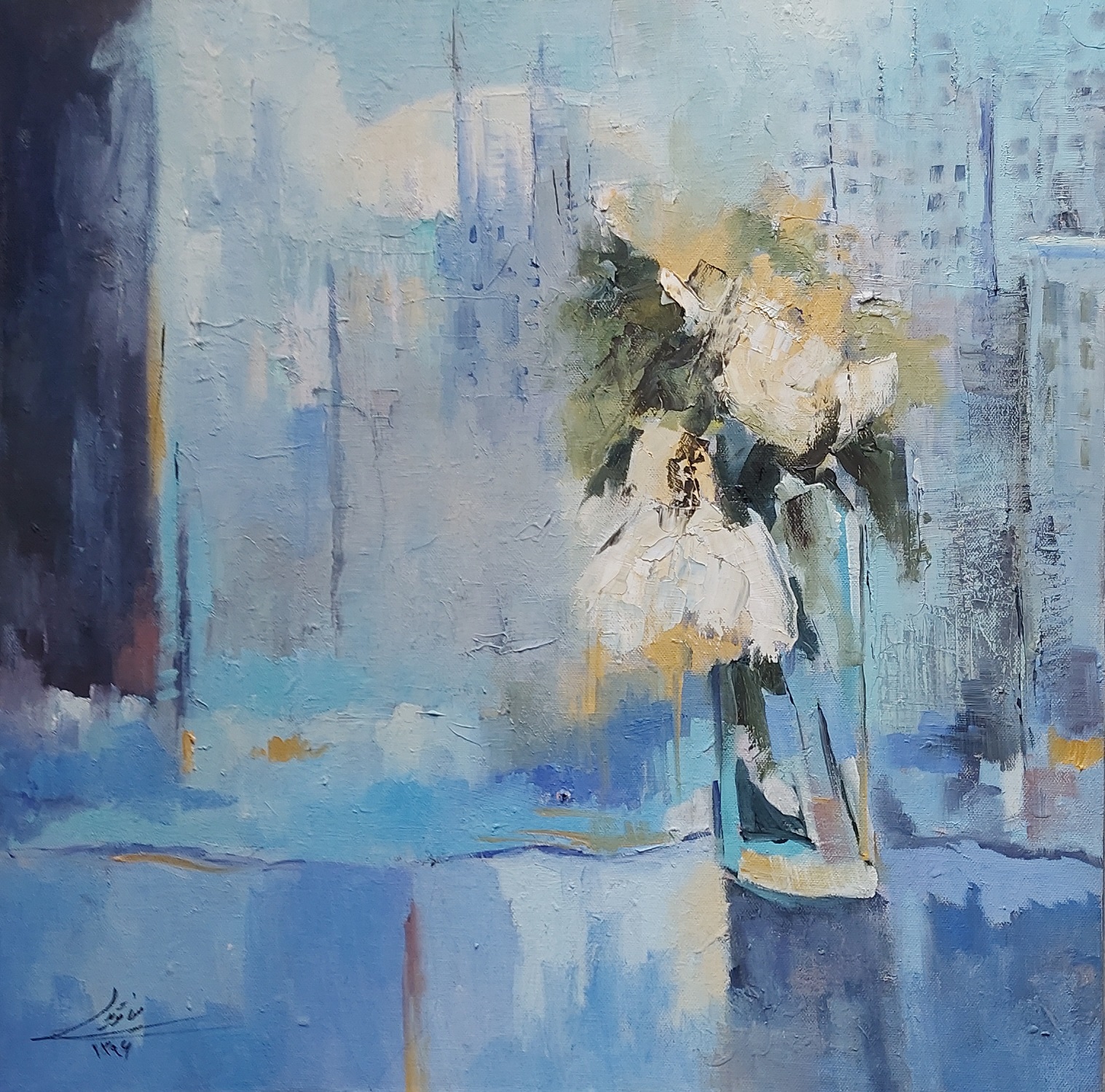 اثر گلها در مهتاب از مینا قویدل اثر گلها در مهتاب از مینا قویدل