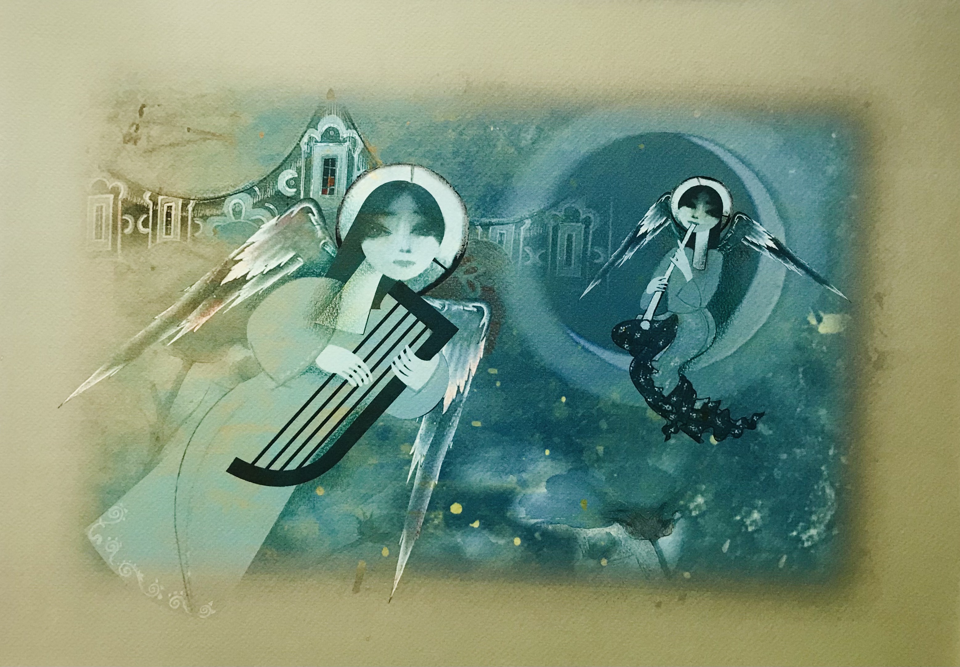 Artwork angel1 by Sahar Lellahi Artwork angel1 by Sahar Lellahi