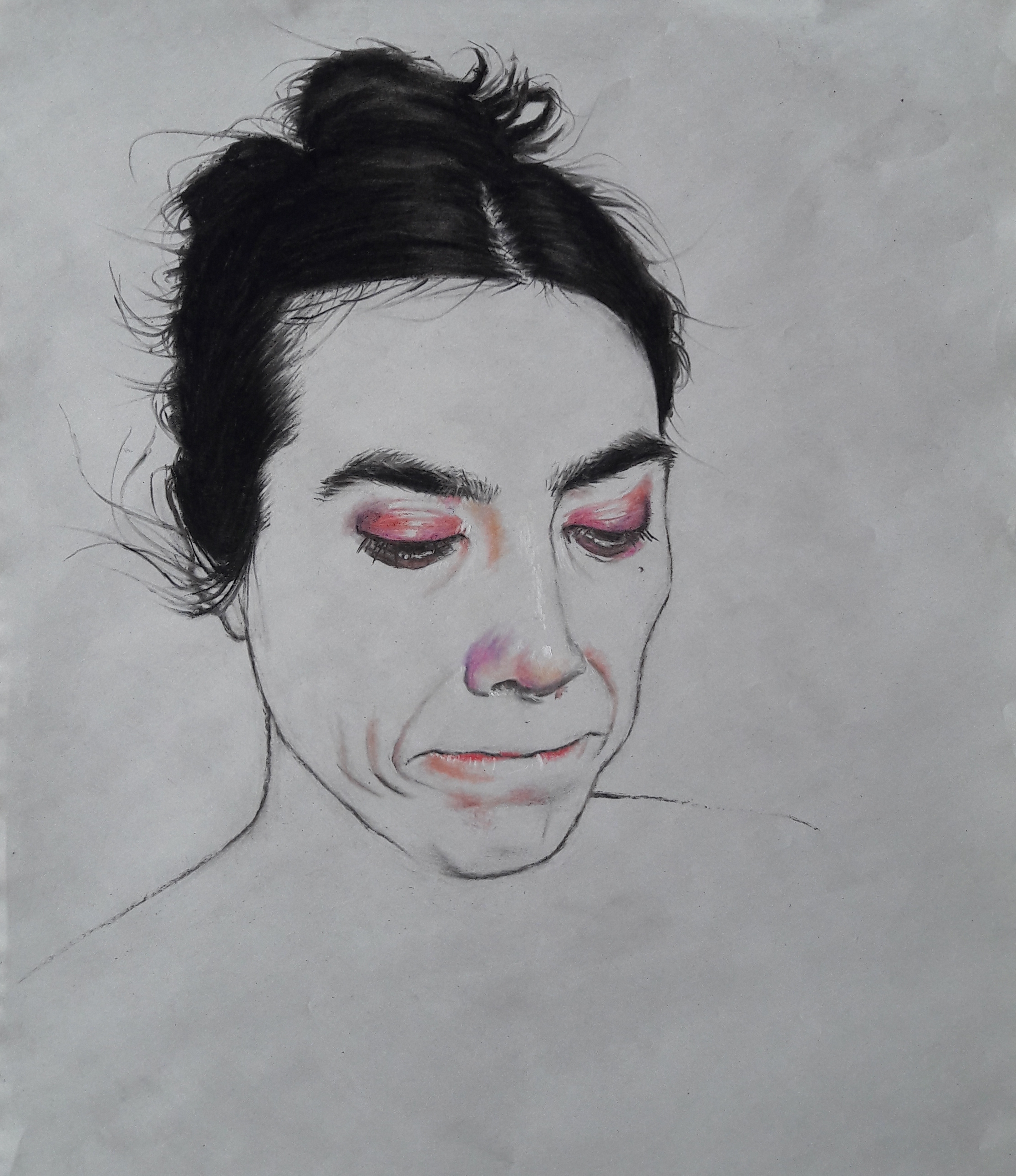 Artwork self portrait 4 by sara moradi Artwork self portrait 4 by sara moradi