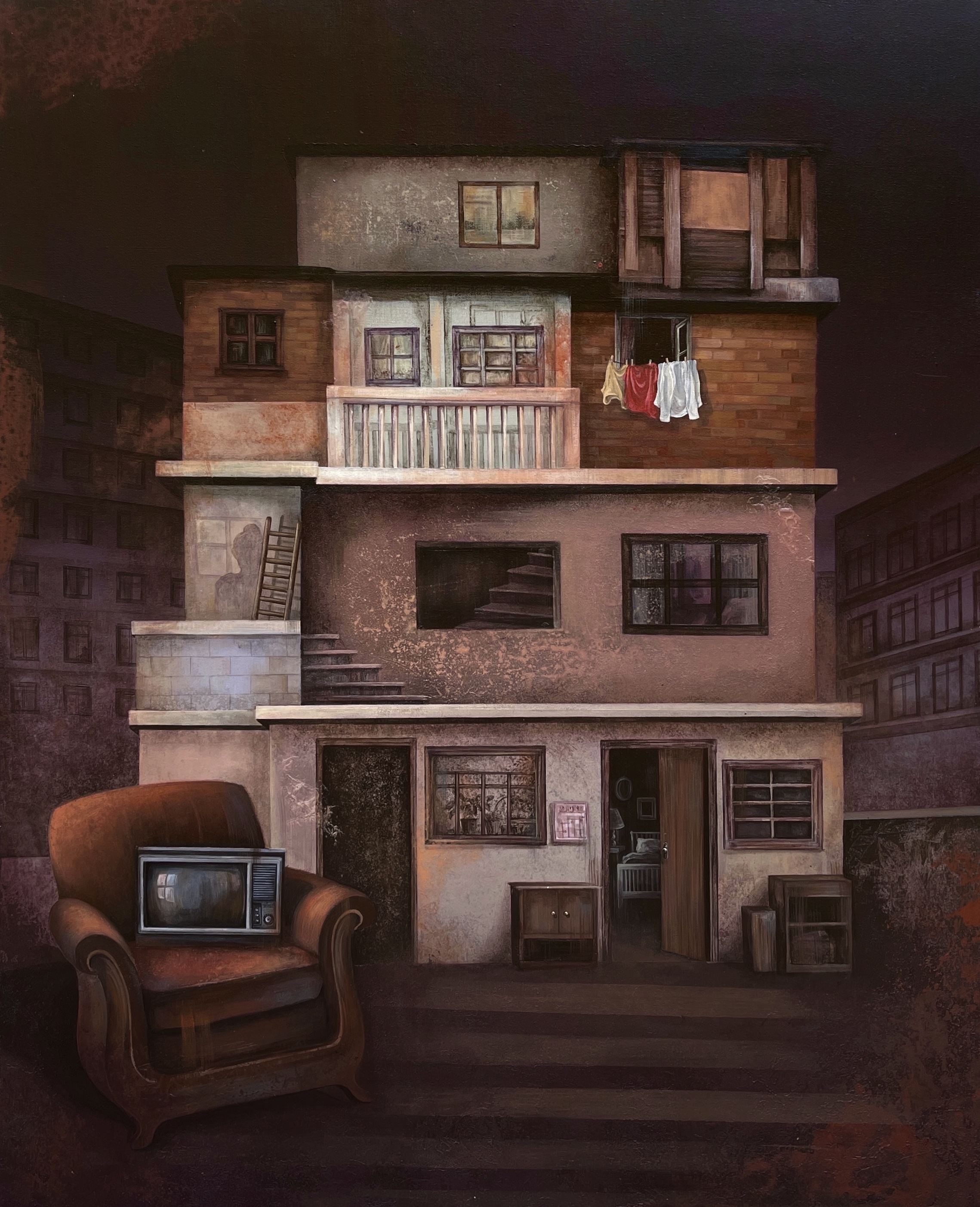 اثر بدون عنوان از مجموعه گمگشته از کیانا آقاربی اثر بدون عنوان از مجموعه گمگشته از کیانا آقاربی