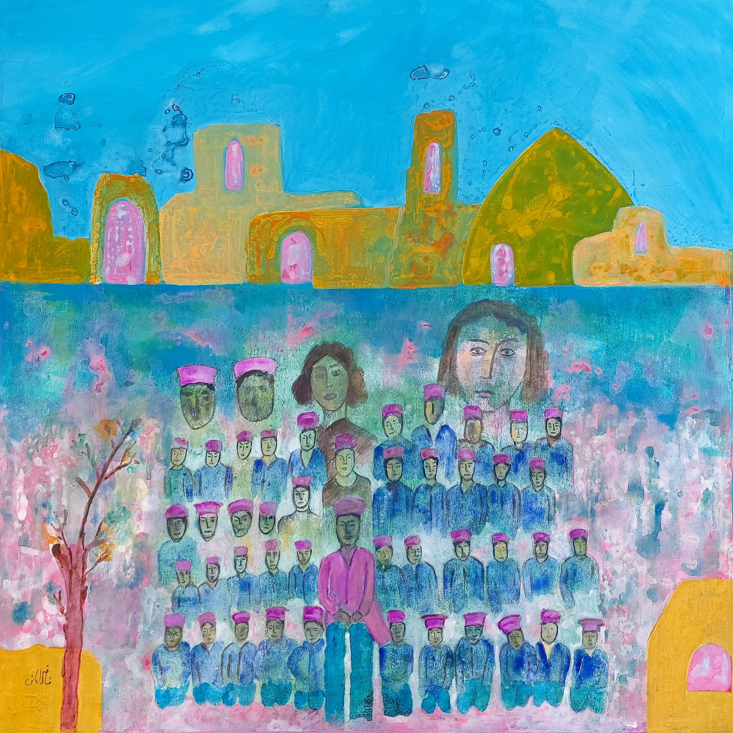 Artwork School kids by Fatemeh Farahani Artwork School kids by Fatemeh Farahani