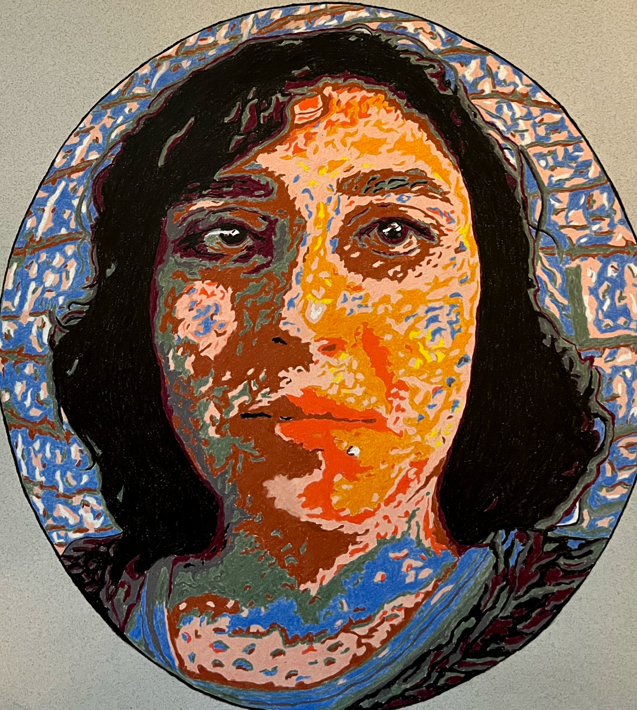 اثر سلف پرتره یک از غزاله خوشقدم اثر سلف پرتره یک از غزاله خوشقدم