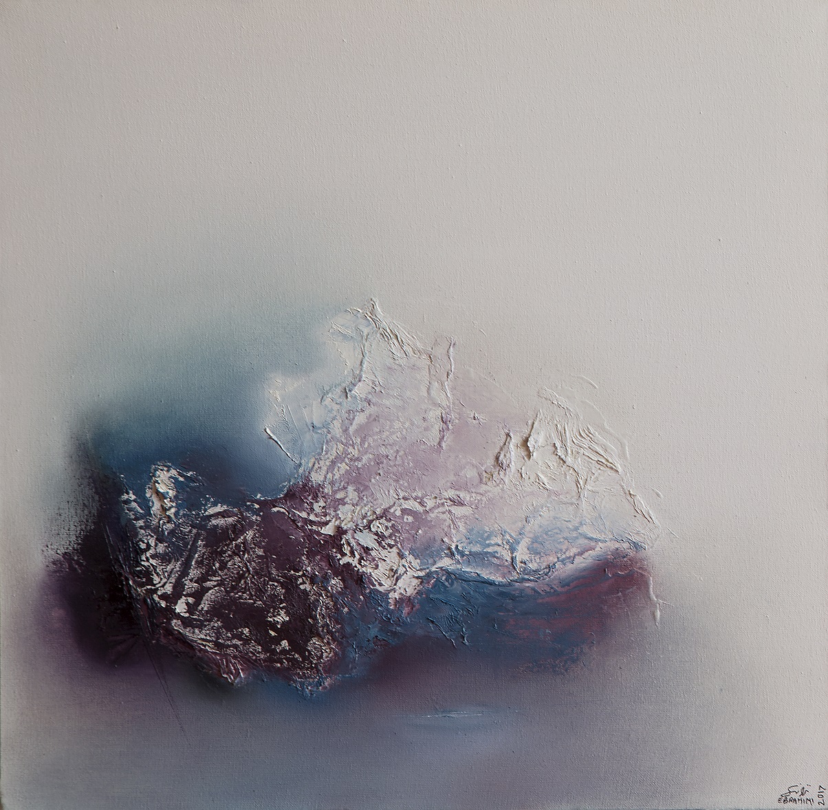 اثر بدون عنوان آبی یک از ترانه ابراهیمی اثر بدون عنوان آبی یک از ترانه ابراهیمی