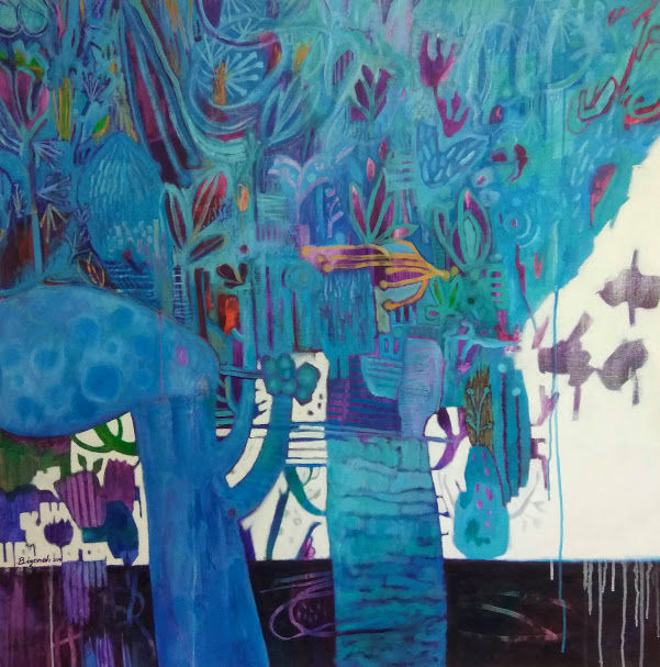 Artwork Beneath the Trees by Reza Bigonah Artwork Beneath the Trees by Reza Bigonah