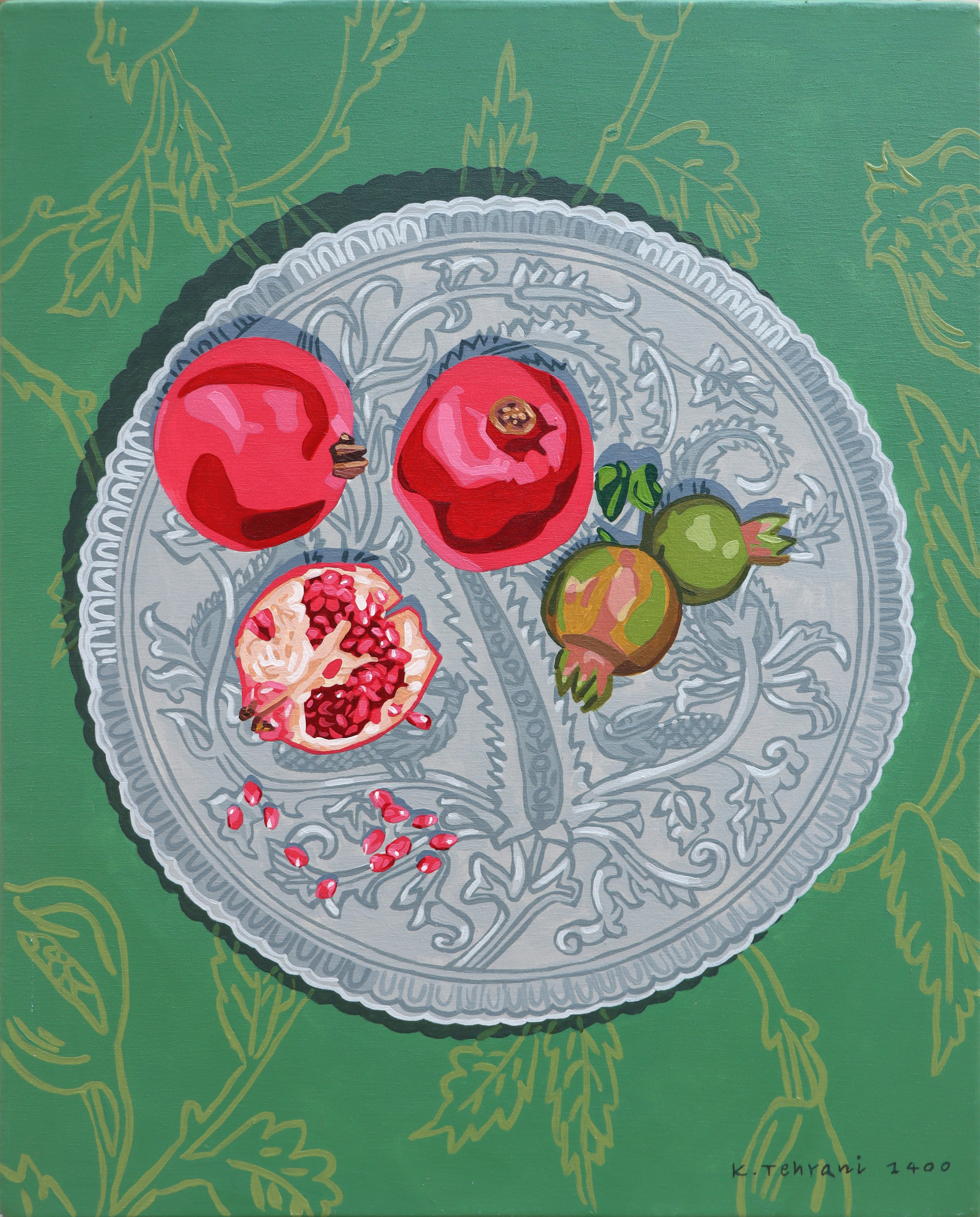 اثر طبیعت بی جان6 از کتایون تهرانی اثر طبیعت بی جان6 از کتایون تهرانی