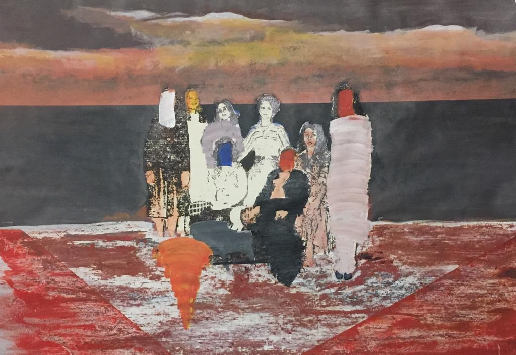 اثر بدون عنوان از پریسا شیرزادی اثر بدون عنوان از پریسا شیرزادی