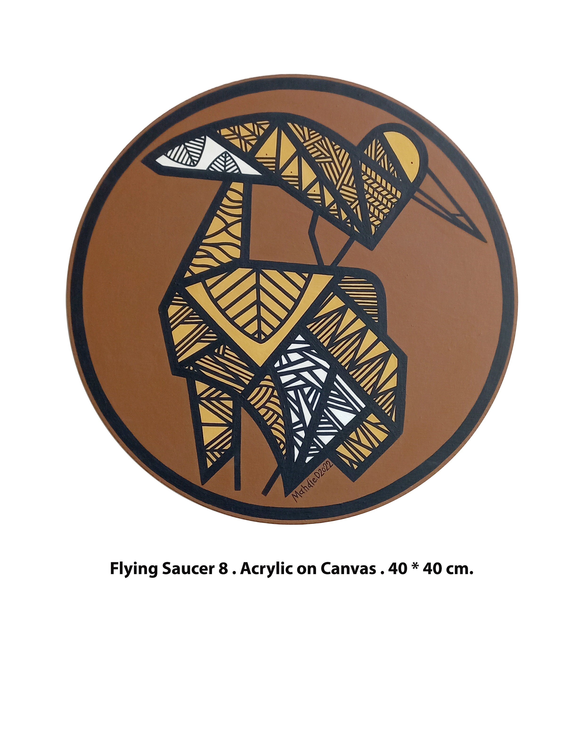 اثر بشقاب پرنده ۷ از مهدیه دوستوندی اثر بشقاب پرنده ۷ از مهدیه دوستوندی