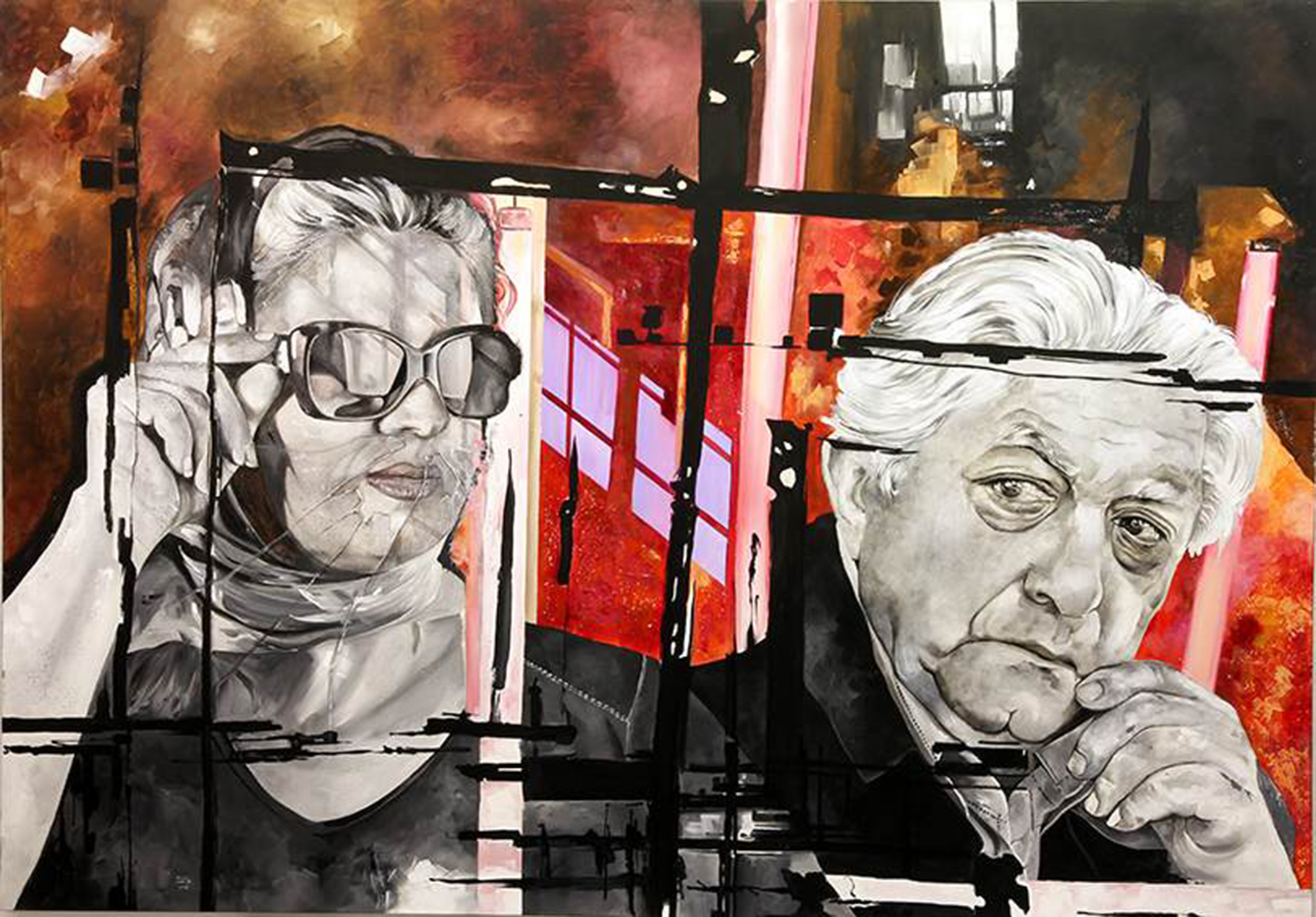 Artwork Fancy red by Hengameh Sadri Artwork Fancy red by Hengameh Sadri