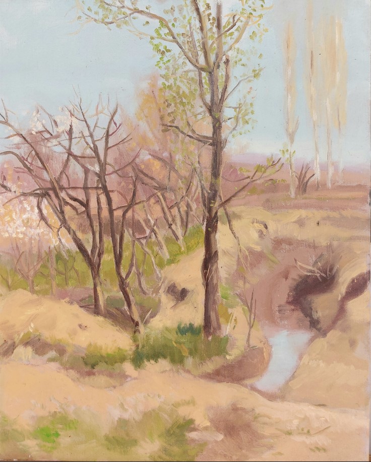 اثر بدون عنوان از اکرم محمودی اثر بدون عنوان از اکرم محمودی