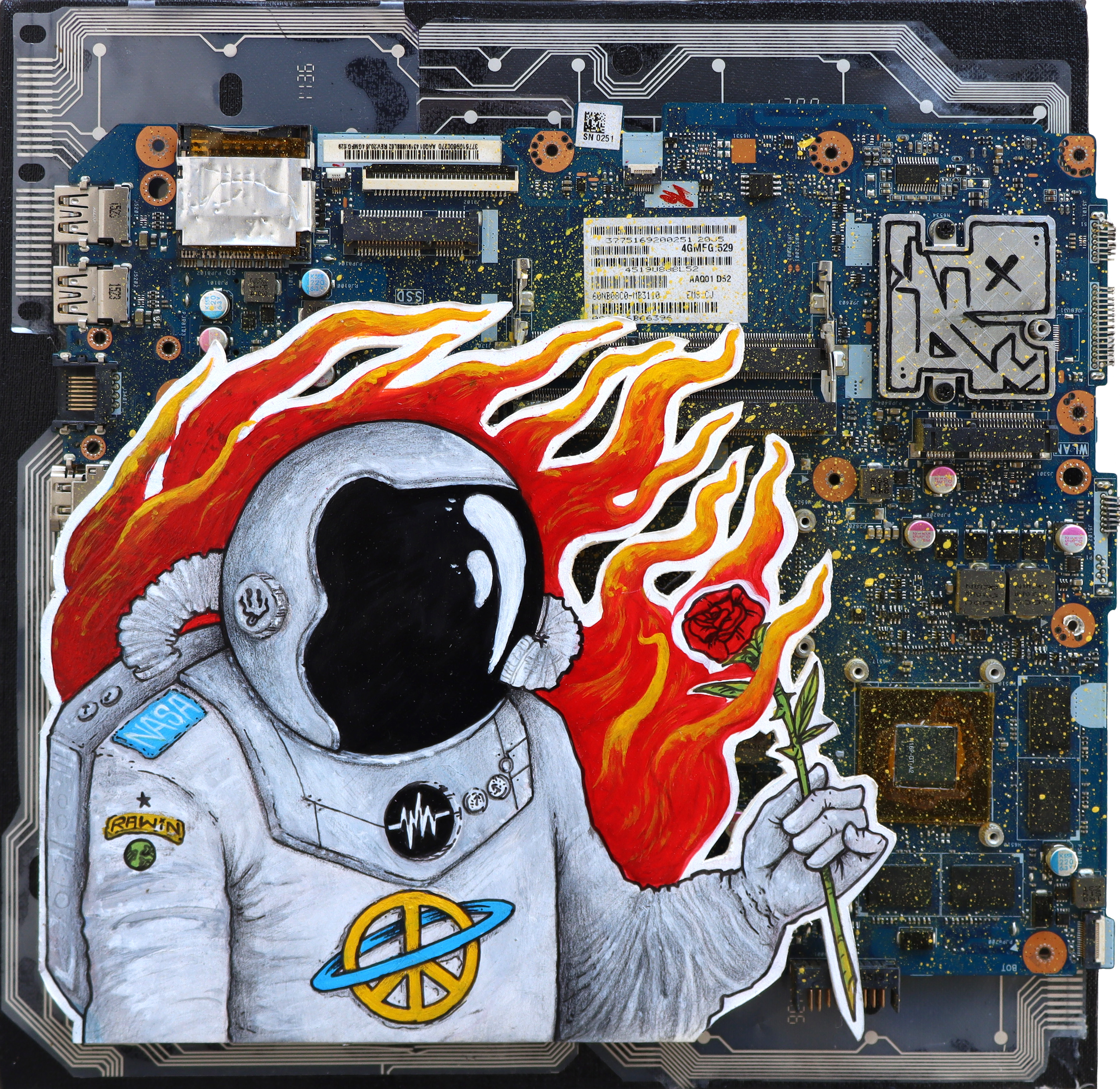 اثر بدون عنوان از راوین اثر بدون عنوان از راوین