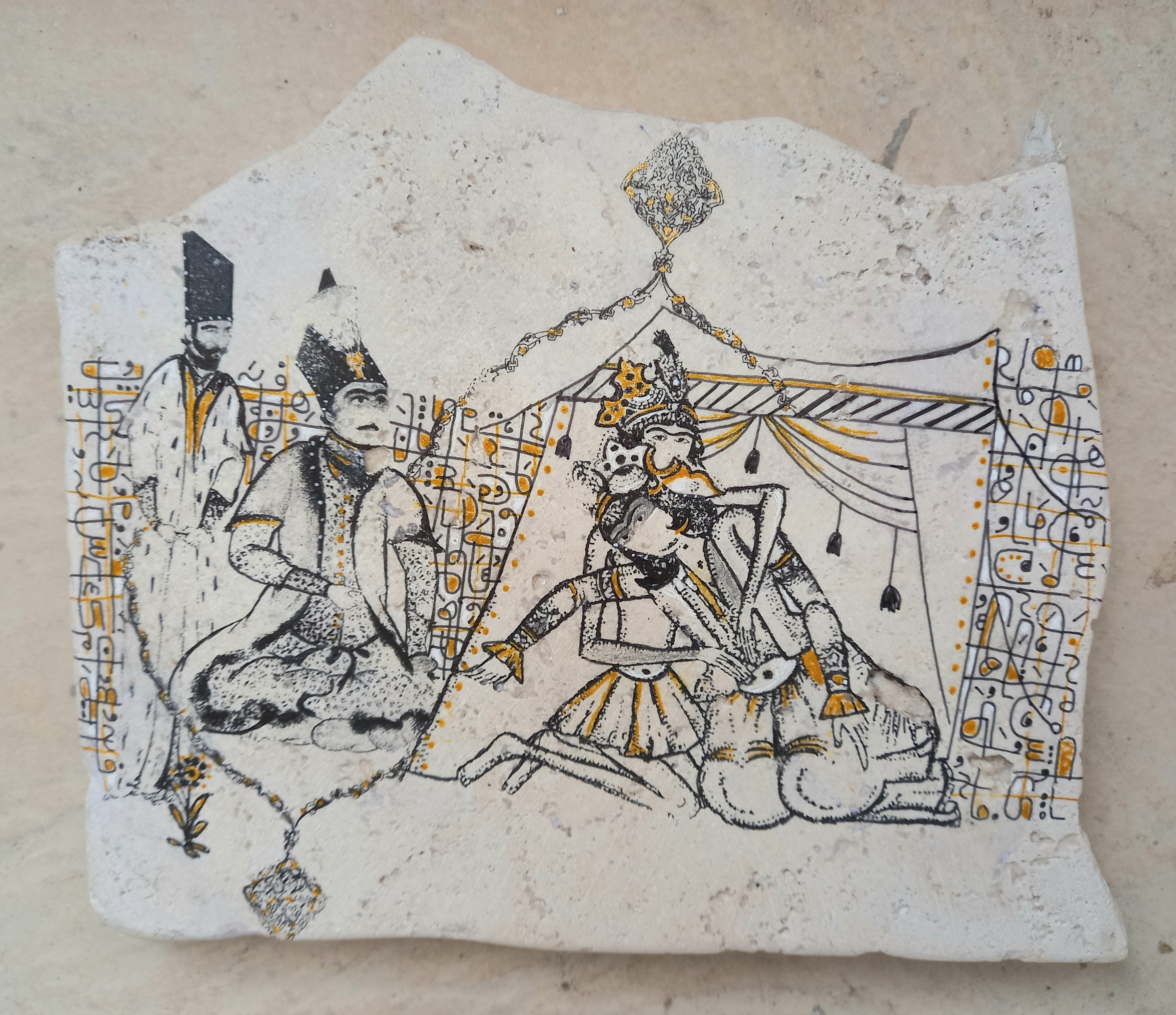 اثر بدون عنوان50 از روجا علی نژاد اثر بدون عنوان50 از روجا علی نژاد