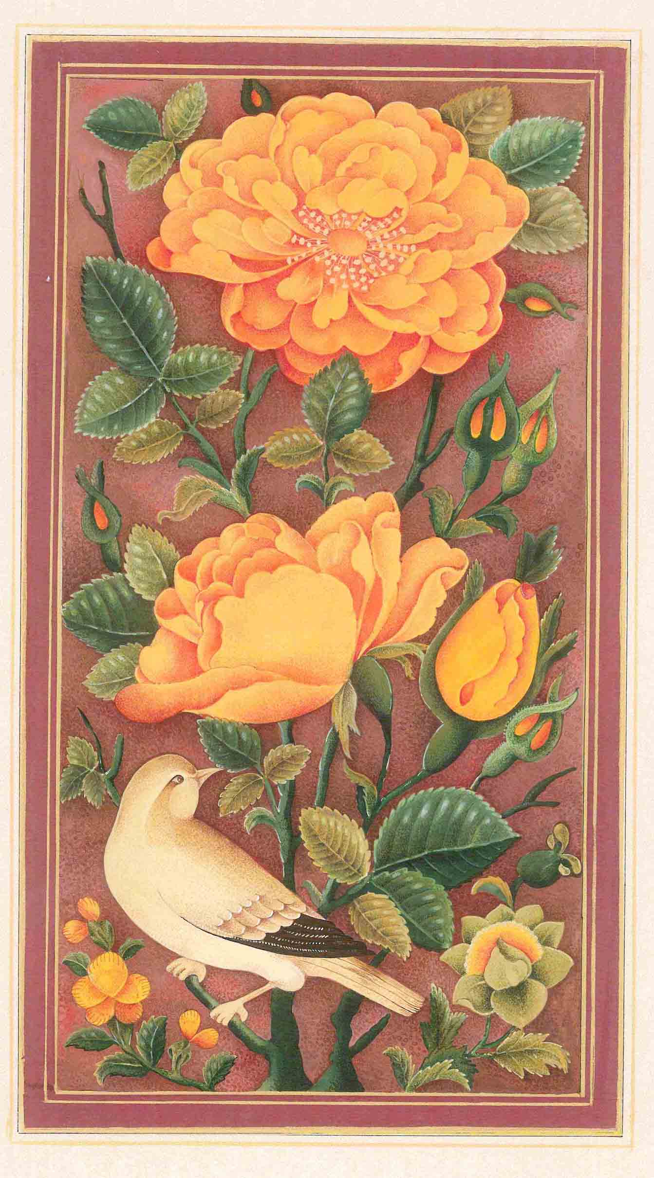 Artwork The first flower by maryam goodarzi Artwork The first flower by maryam goodarzi