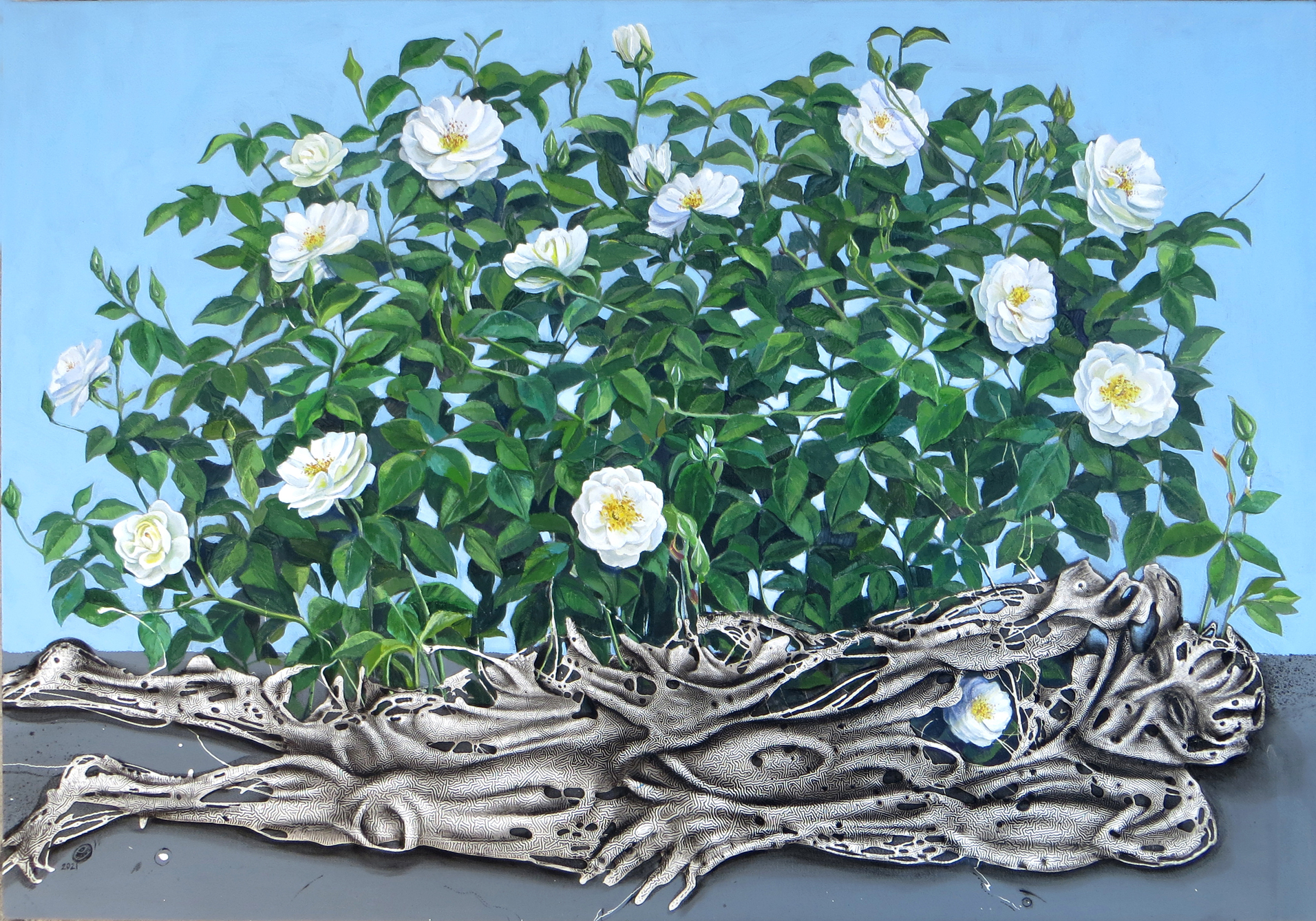 Artwork Flowers of Suffering by erfan shahyad Artwork Flowers of Suffering by erfan shahyad