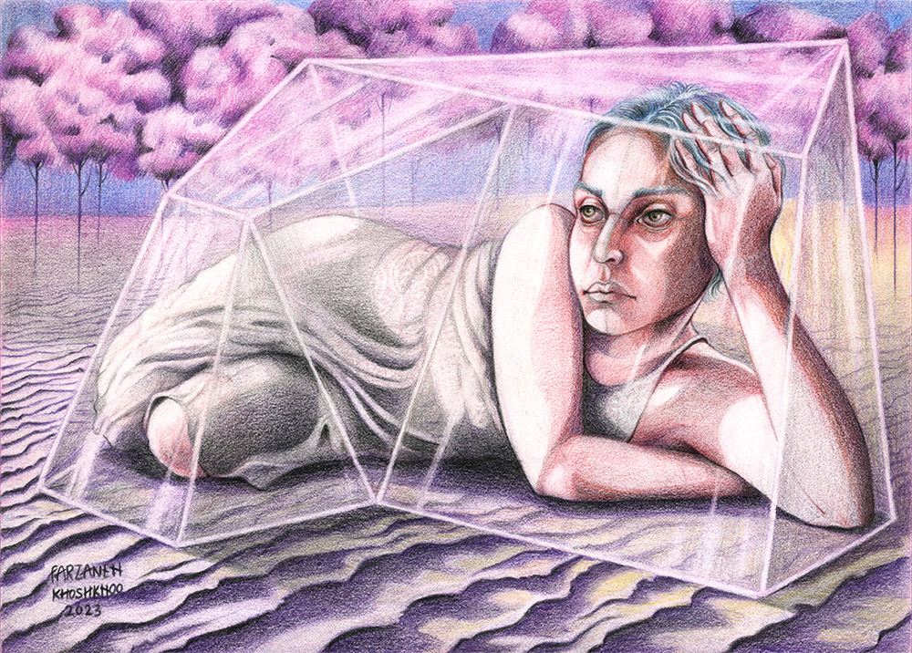 اثر کویر خیالی از فرزانه خوشخو اثر کویر خیالی از فرزانه خوشخو
