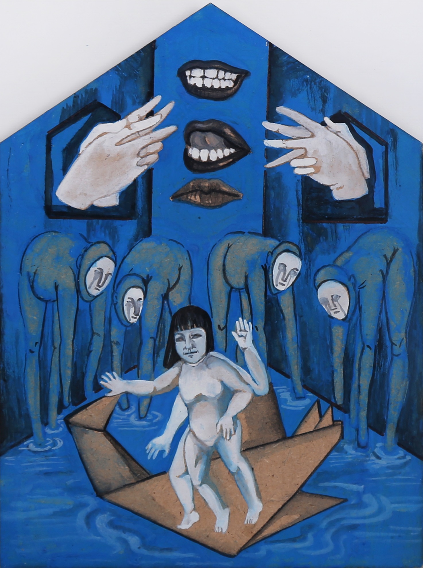 اثر بدون عنوان از دنیا رستمی اثر بدون عنوان از دنیا رستمی