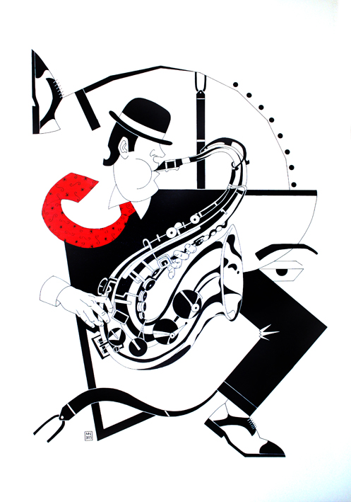 The Saxiphone Player | | Art Events The Saxiphone Player | | Art Events