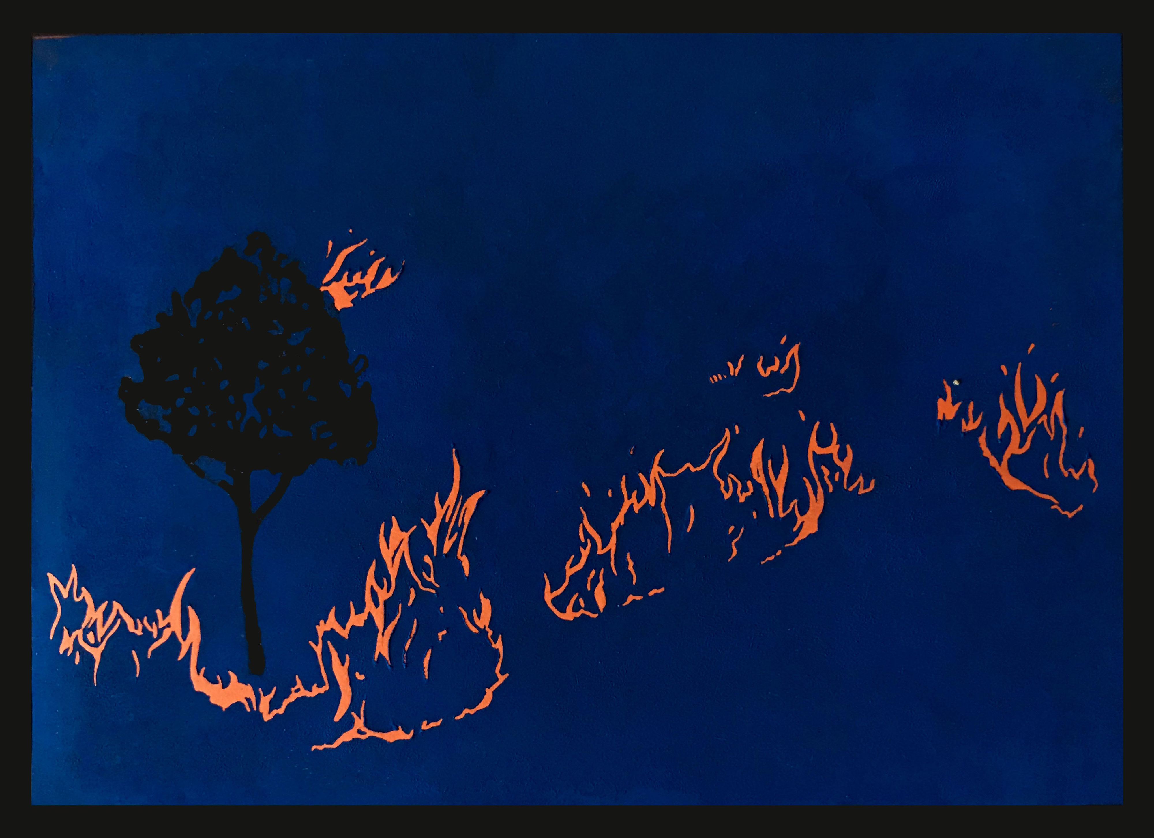 Artwork Last tree by sara asbaghi Artwork Last tree by sara asbaghi