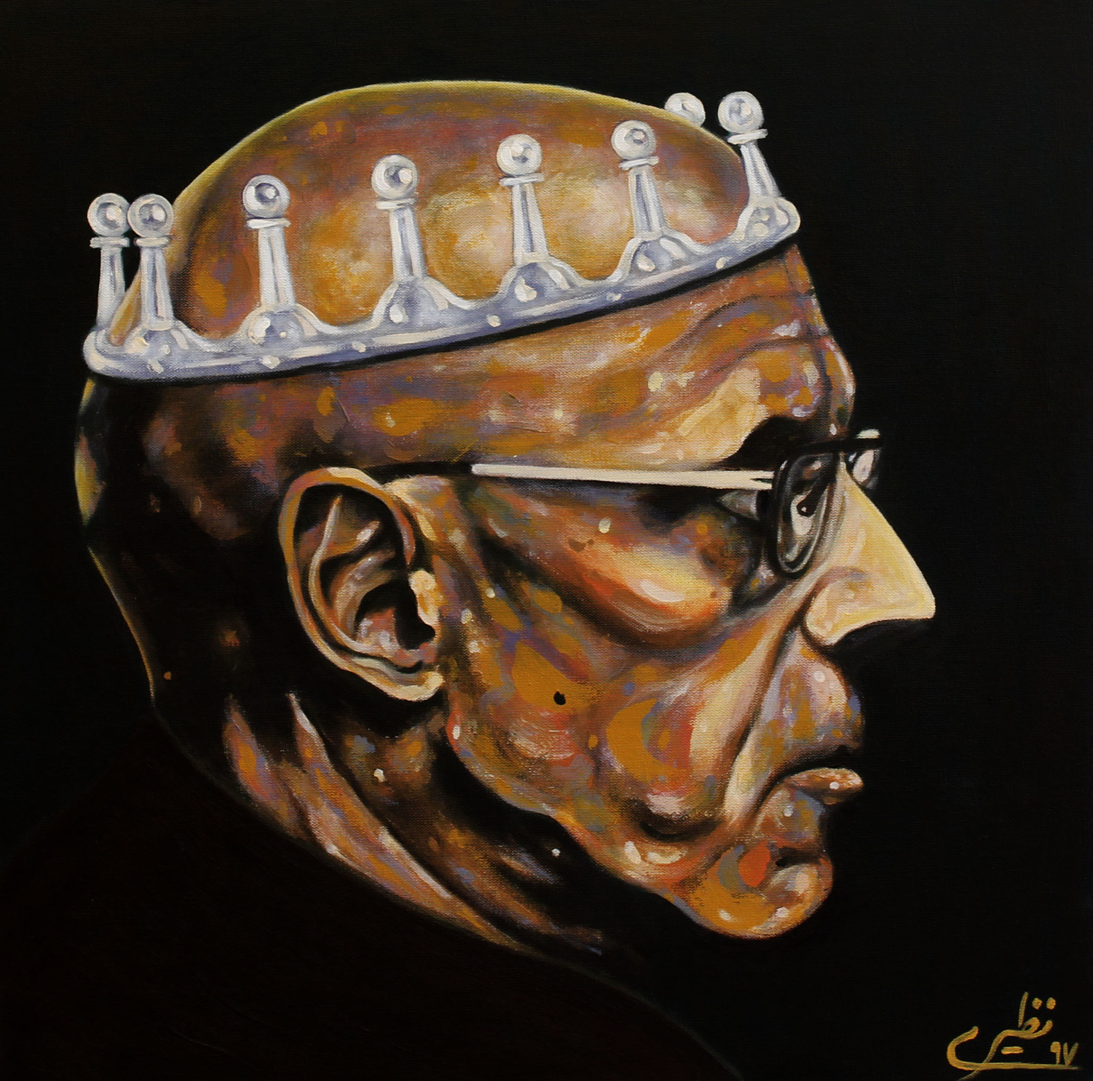 Artwork face to face with philosophers -Foucault by Sina Naziri Artwork face to face with philosophers -Foucault by Sina Naziri