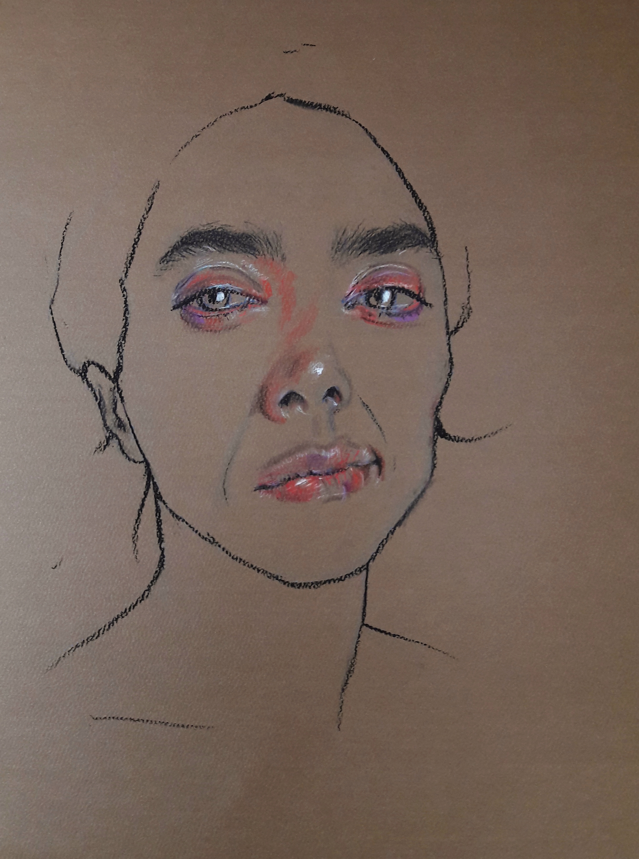 اثر پرتره شخصی از سارا مرادی اثر پرتره شخصی از سارا مرادی