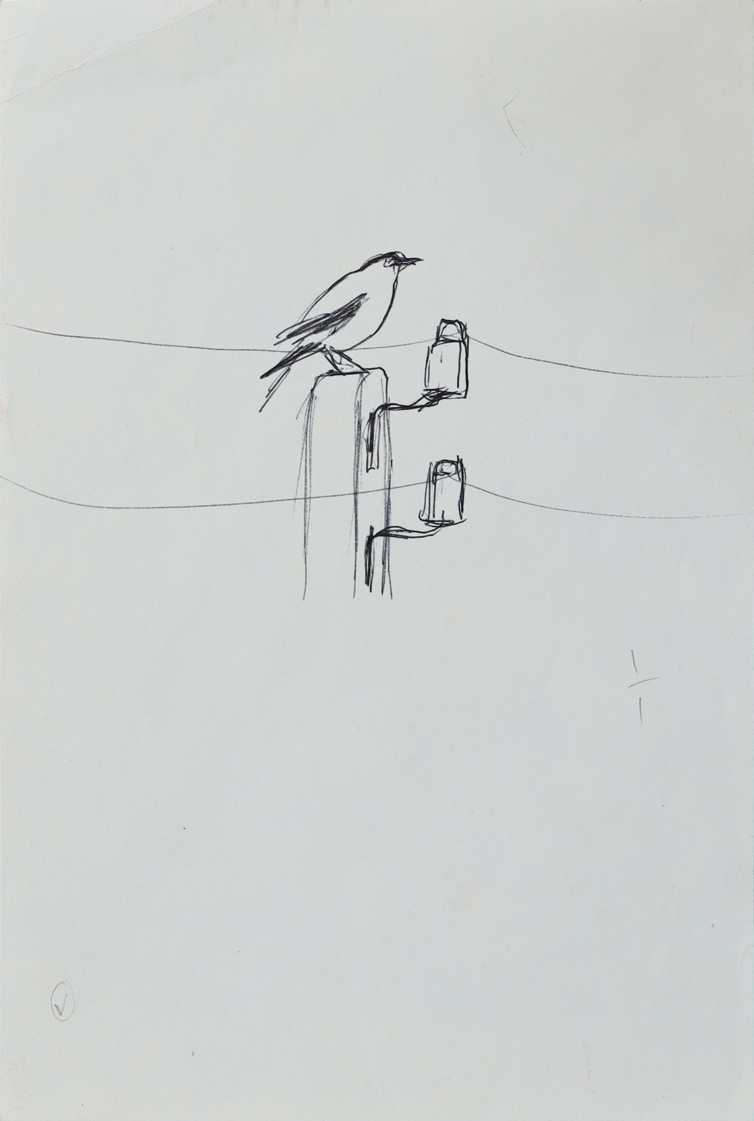 Artwork Untitled by Sohrab Sepehri Artwork Untitled by Sohrab Sepehri