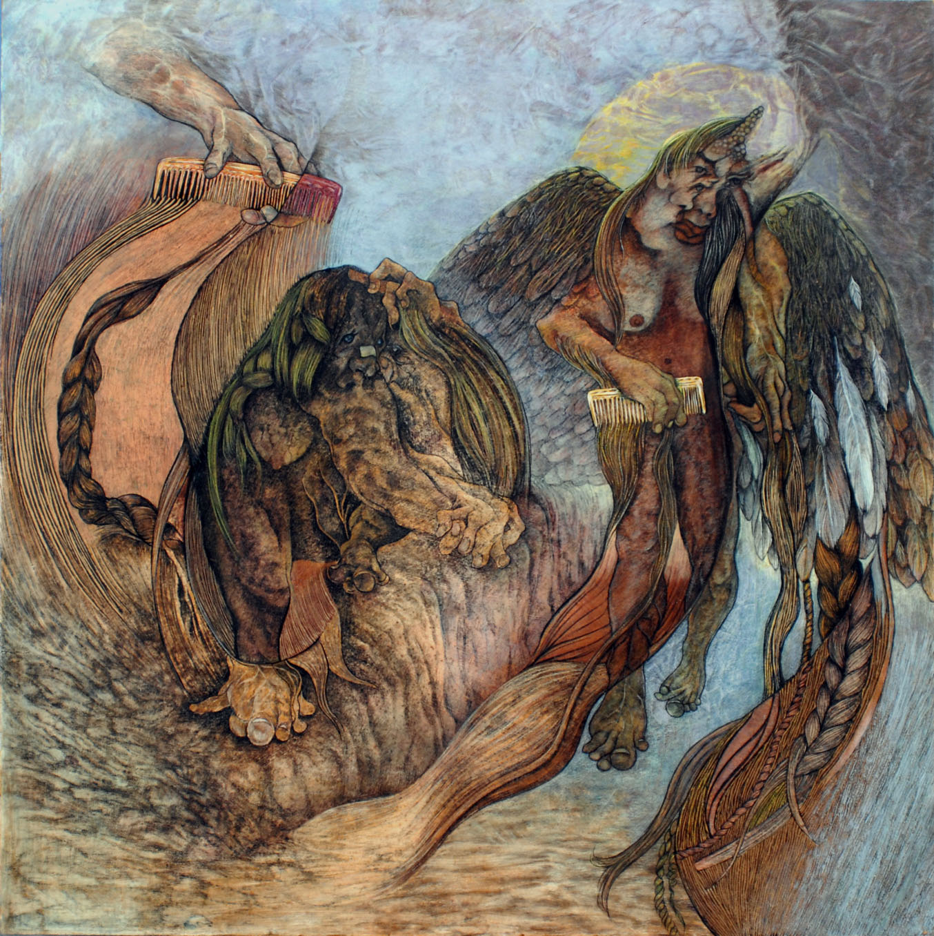 Artwork Comb 1 by Hamid Fam Artwork Comb 1 by Hamid Fam