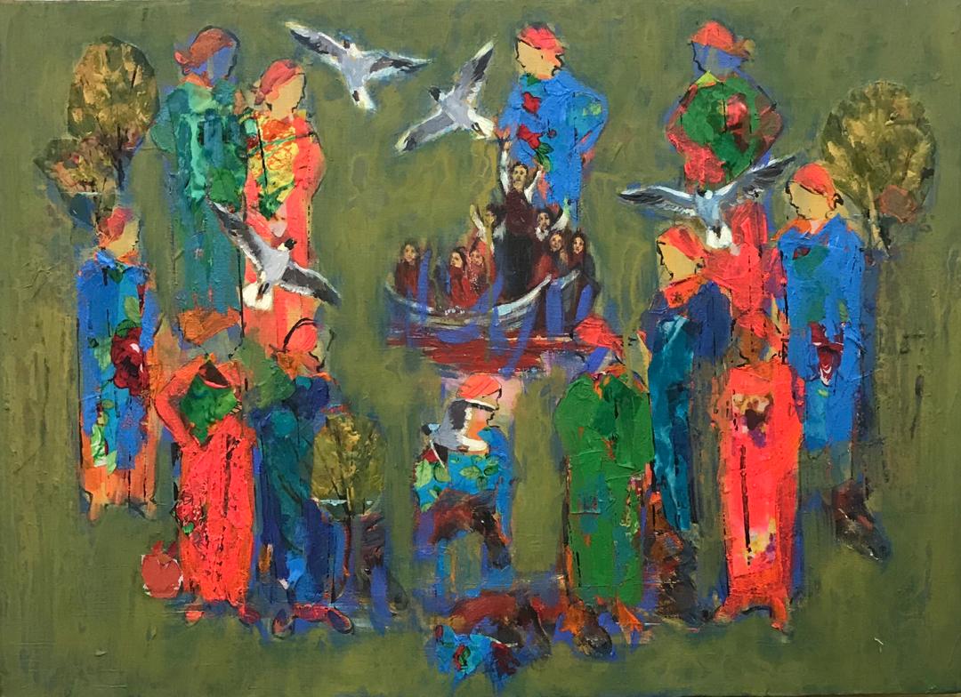 اثر بدون عنوان از آنه محمد تاتاری اثر بدون عنوان از آنه محمد تاتاری